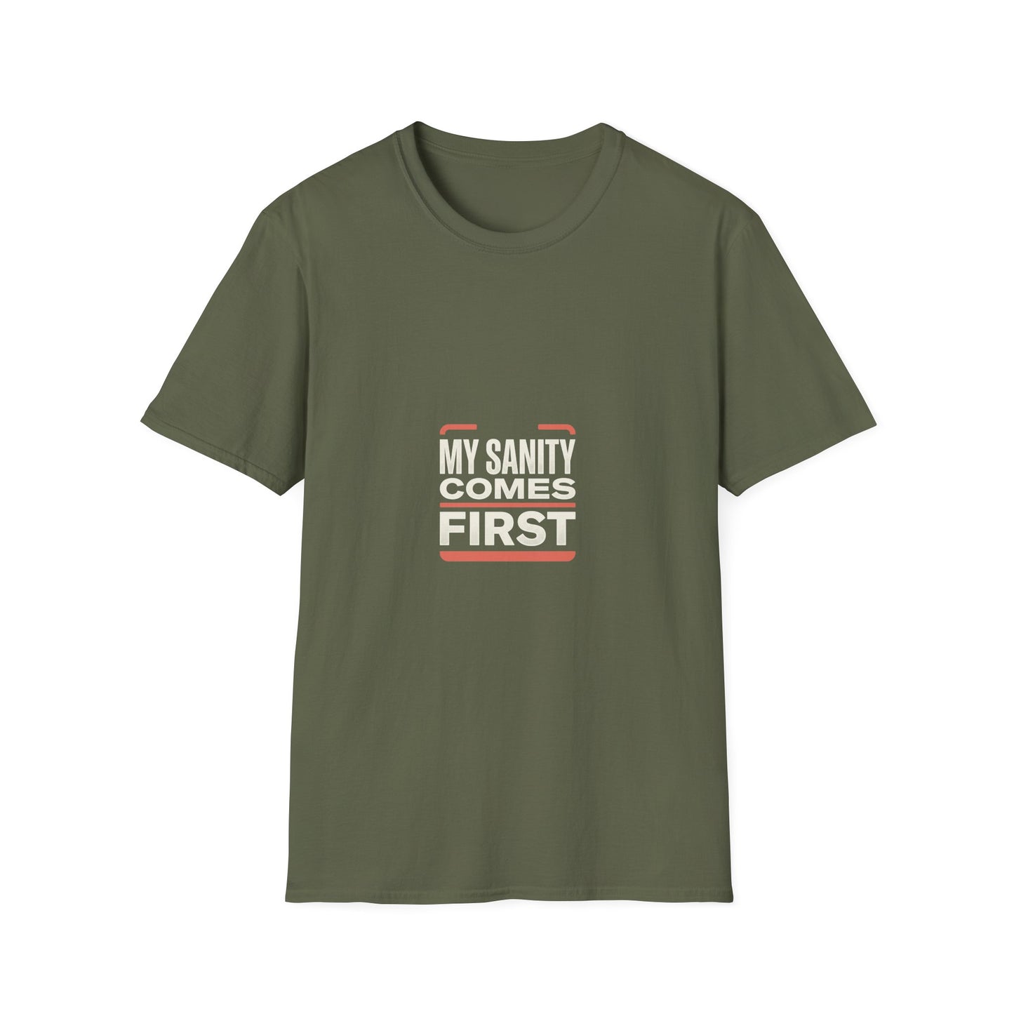 T‑Shirt — Minimal 'My Sanity Comes First' Graphic Tee