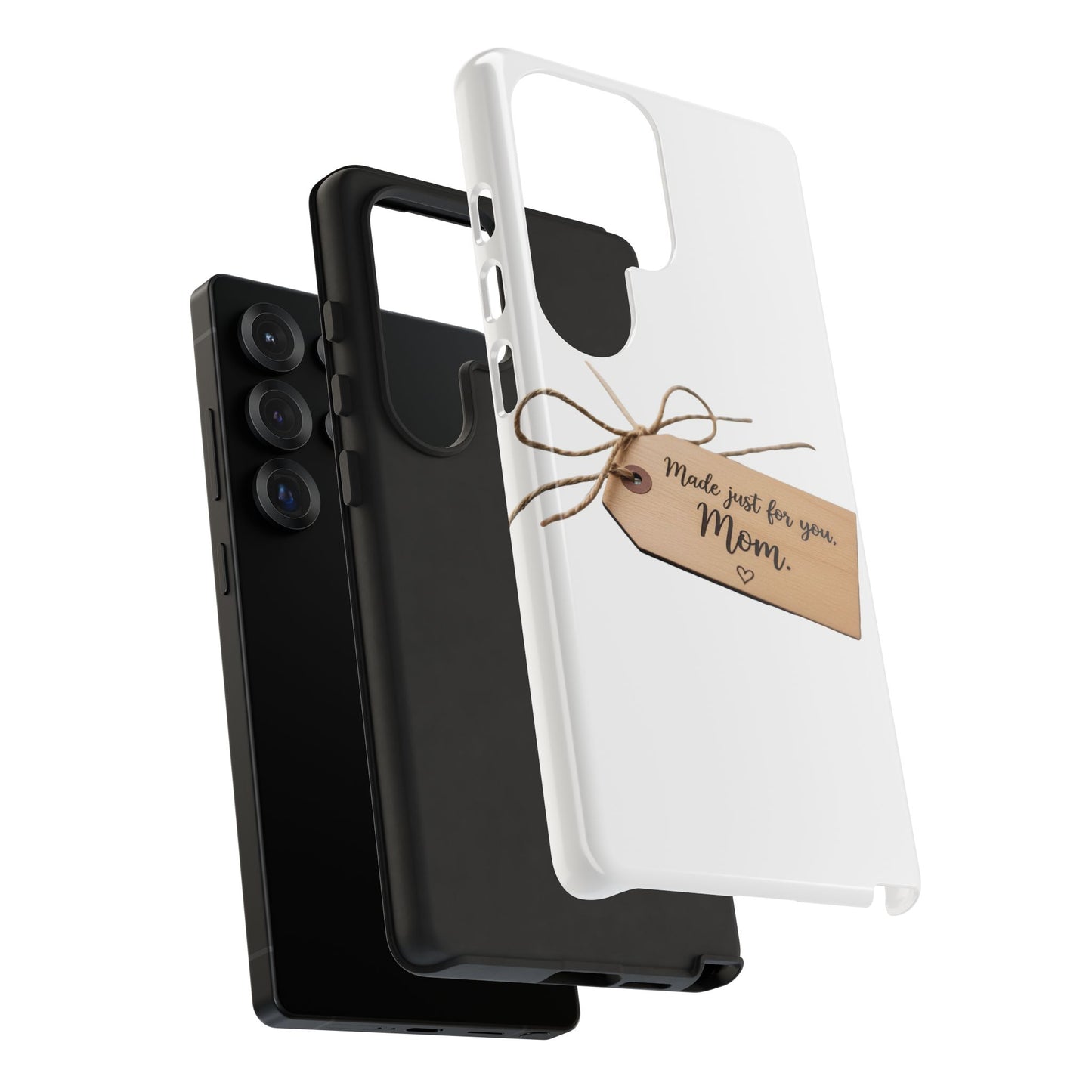 Mom Gift Phone Case — "Made Just for You, Mom" Tough Protective Cover