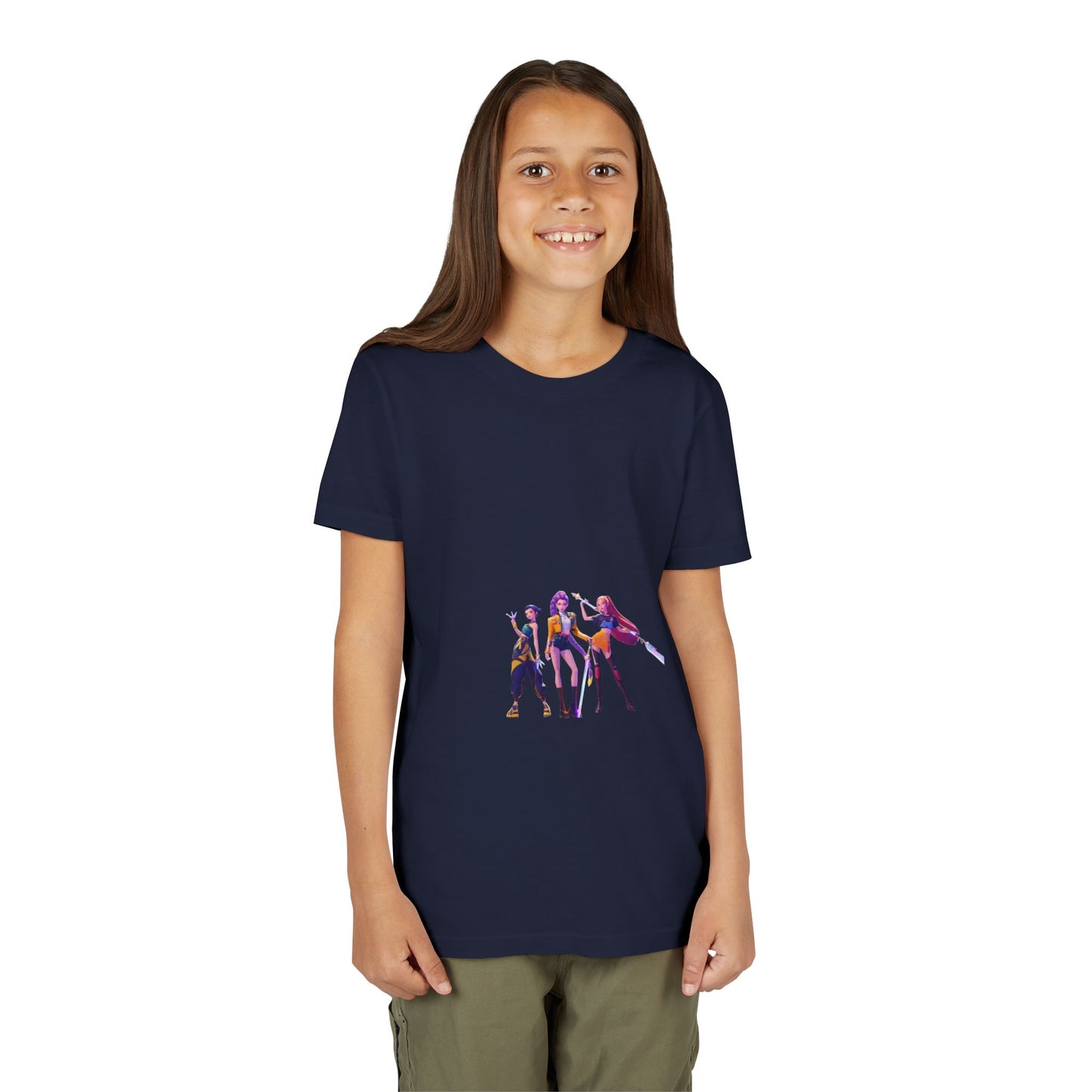 Youth Tee — Colorful Cartoon Band Kids T‑Shirt