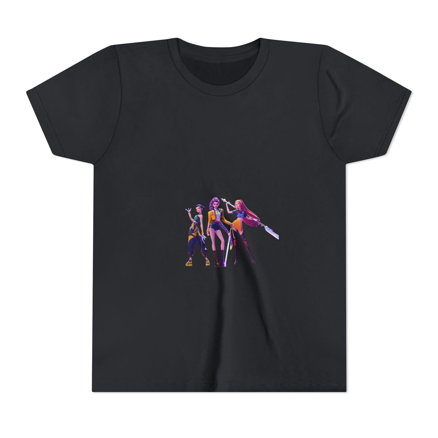 Youth Tee — Colorful Cartoon Band Kids T‑Shirt