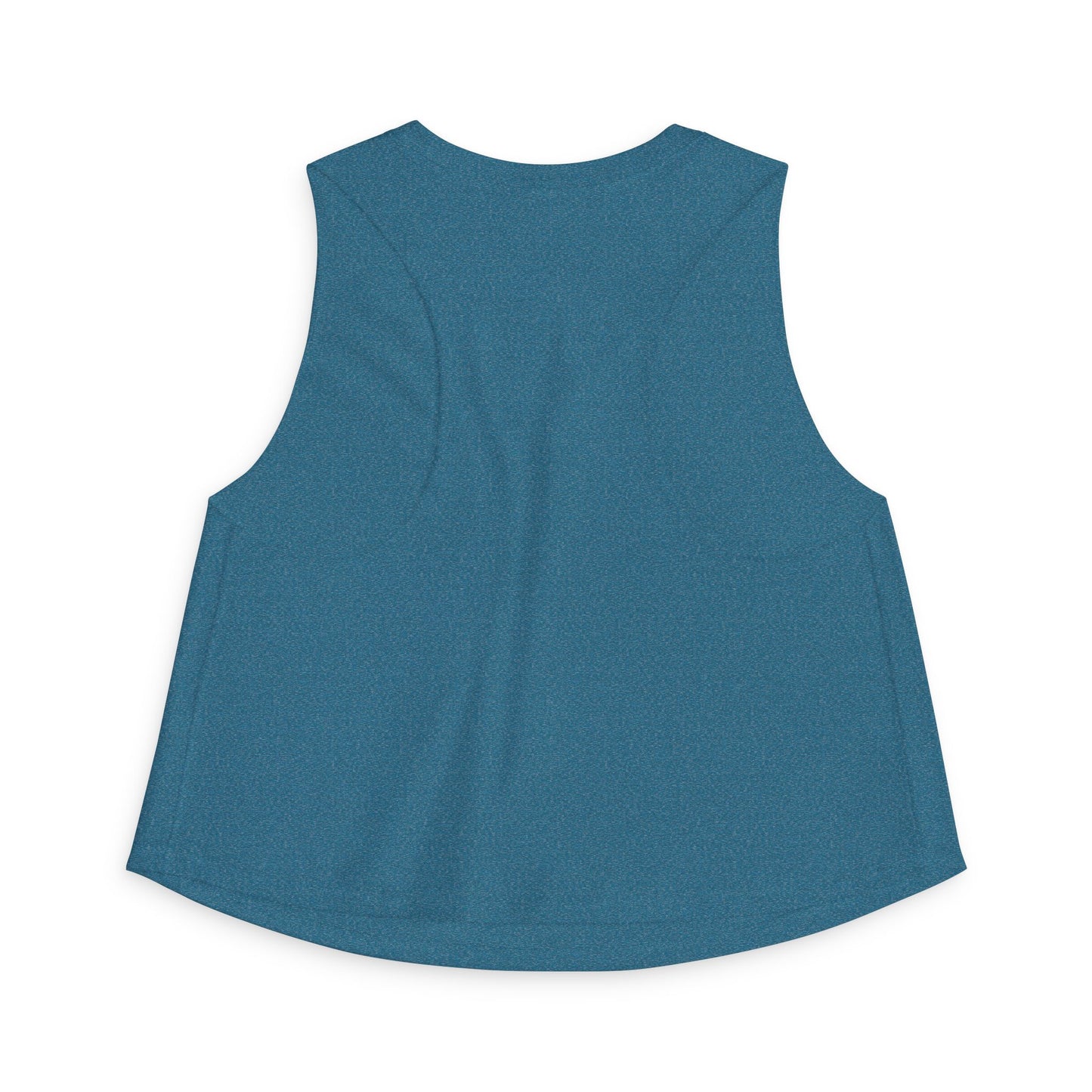 Stay Pawsitive Crop Top — Cute Dog Graphic Women's Tank