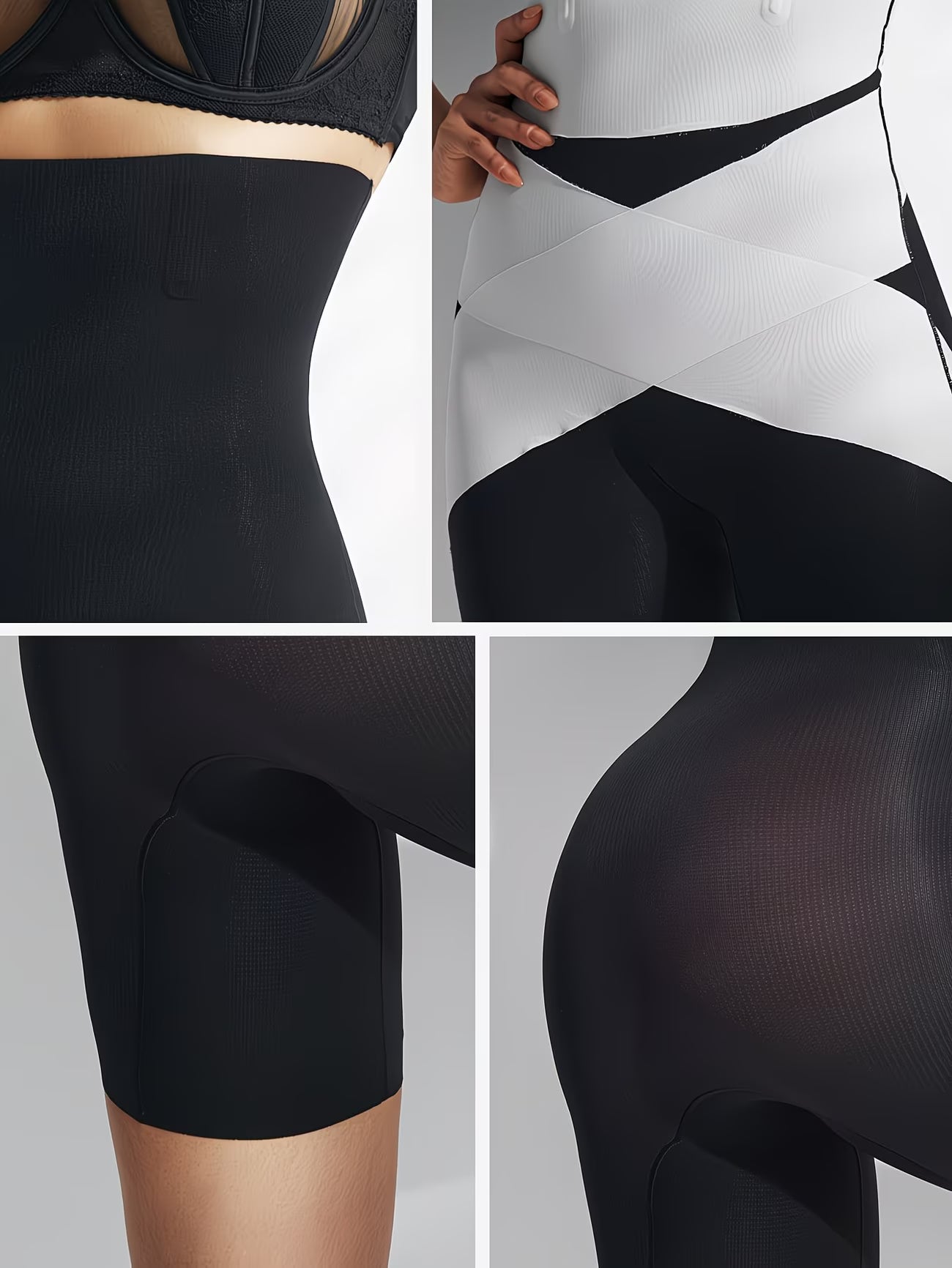 IronCurve™ Steel-Boned Shapewear Bodysuit | Double-Layer Waist Control Cross-Strap Contouring Corset