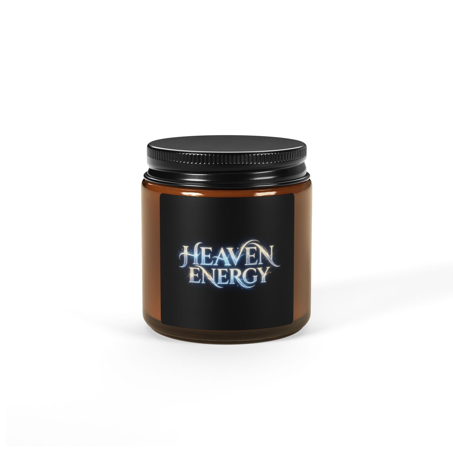 Heaven Energy Scented Candle — Amber Soy Jar