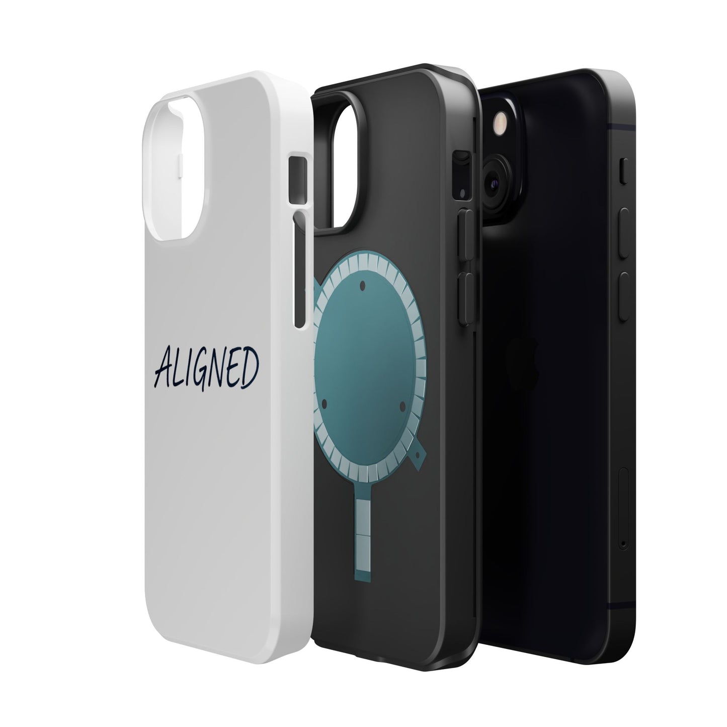 Aligned Magnetic Impact-Resistant Phone Case