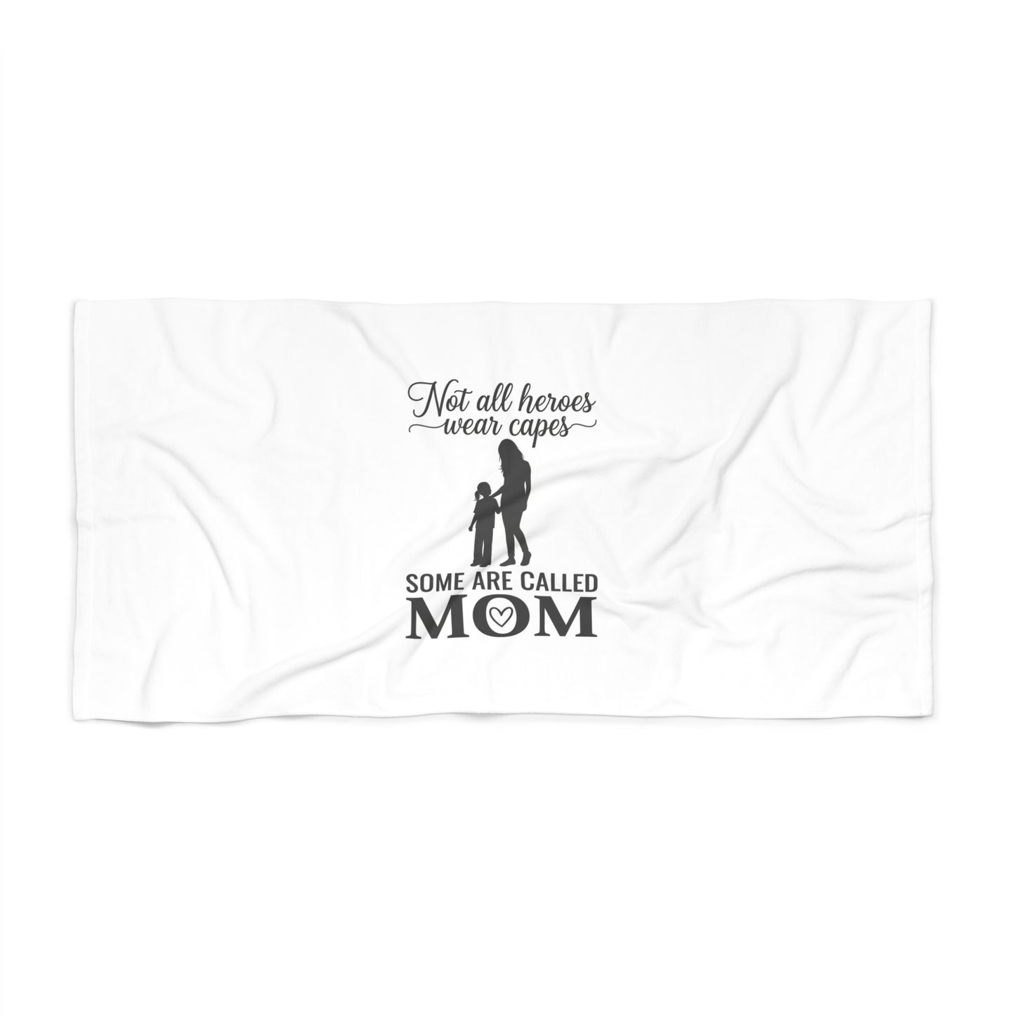 Mom Hero Beach Towel — Toalha de Praia Mãe Heroína