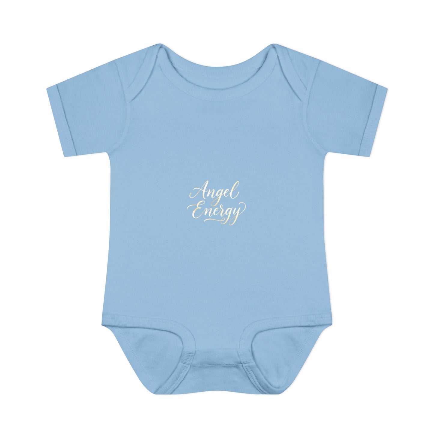 Infant Bodysuit - 'Angel Energy' Cute Baby Onesie (Newborn to 24M)