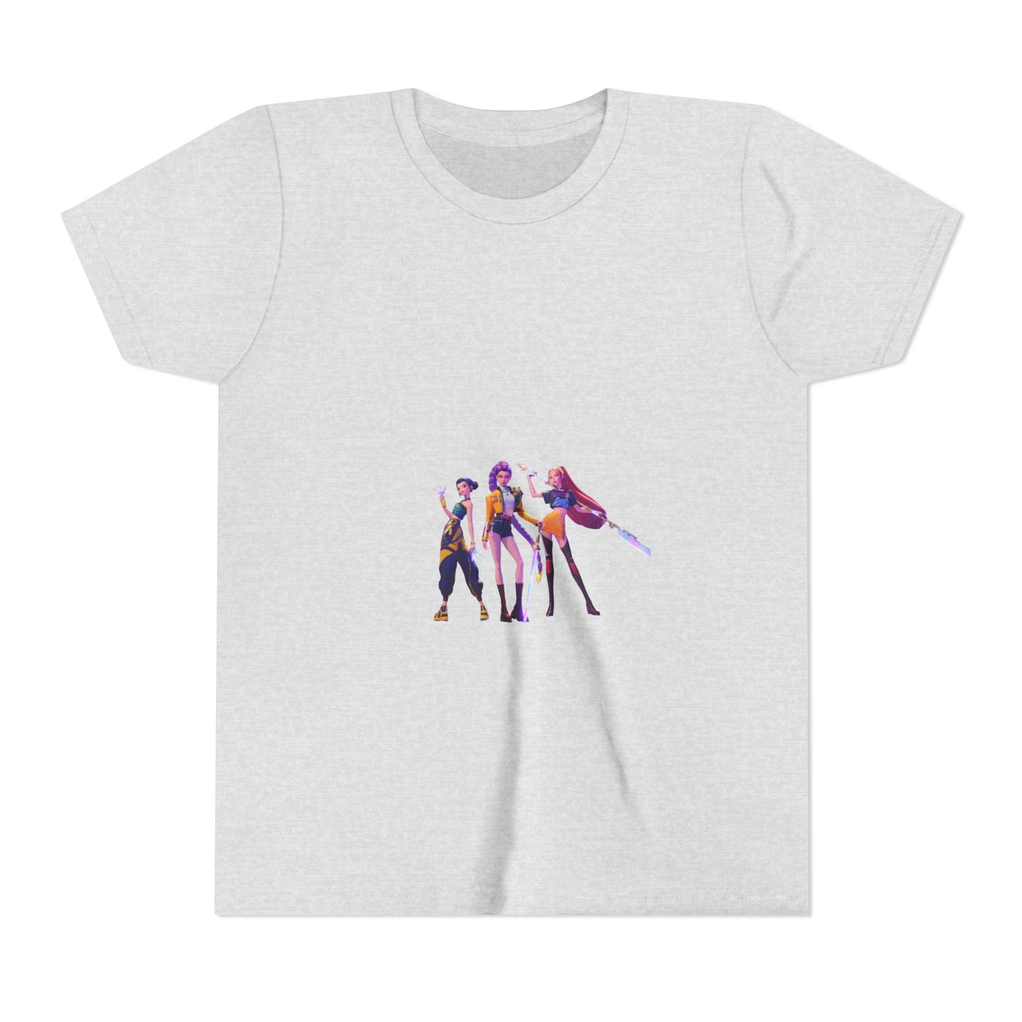 Youth Tee — Colorful Cartoon Band Kids T‑Shirt