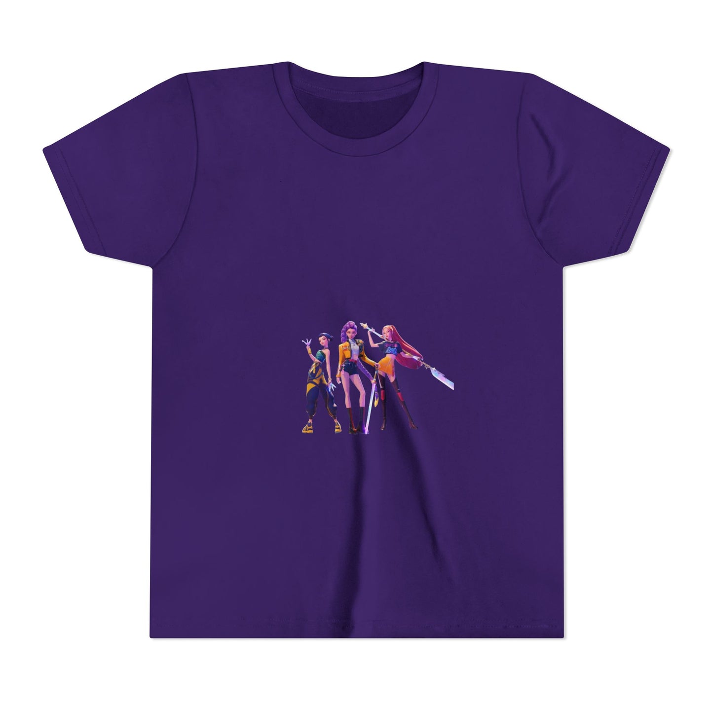 Youth Tee — Colorful Cartoon Band Kids T‑Shirt