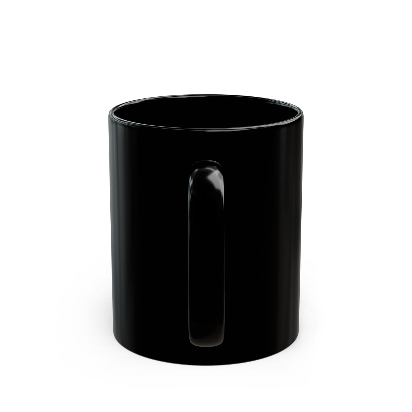 Heaven Energy Black Coffee Mug — Celestial Script 11oz & 15oz