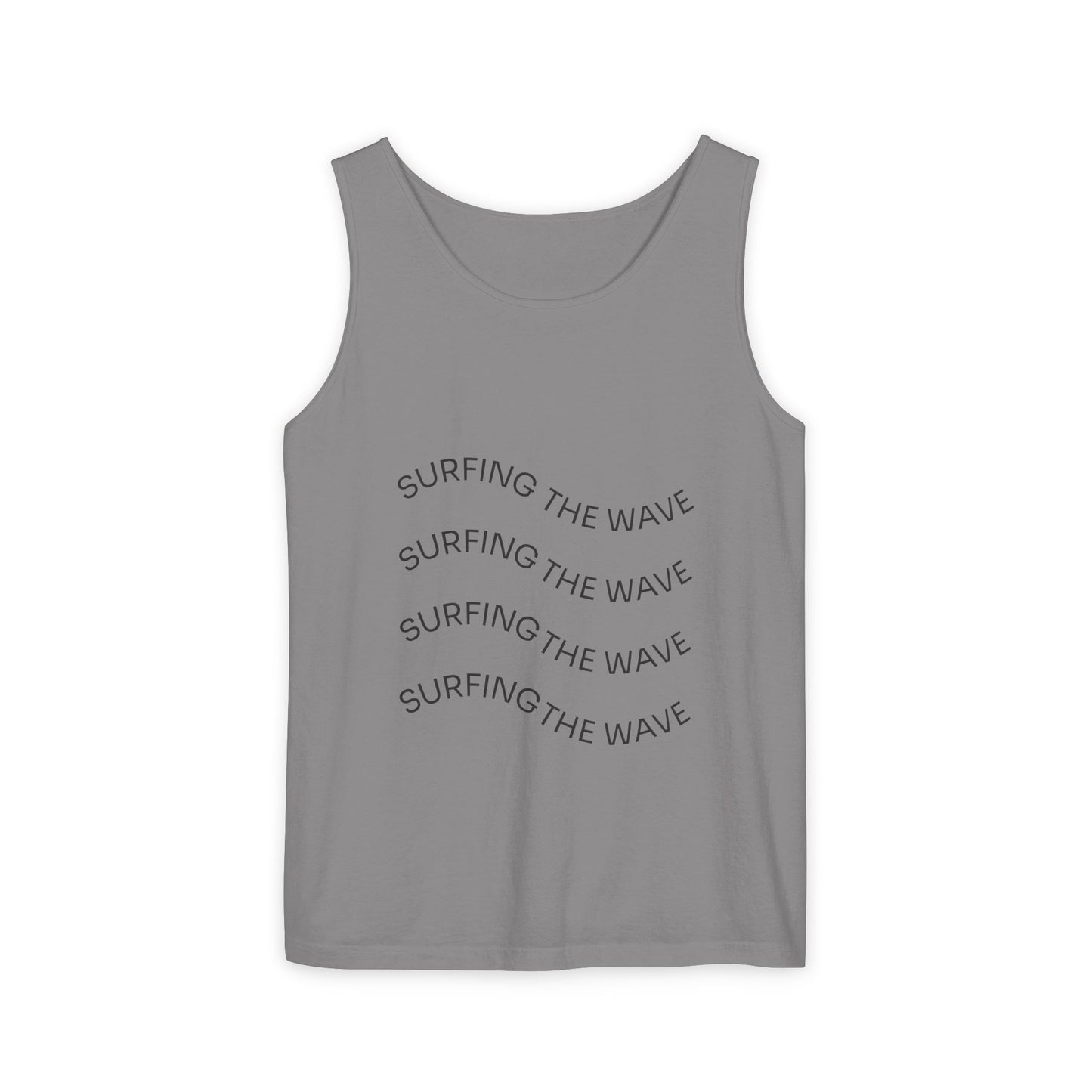 Unisex Garment-Dyed Tank Top - Regata Unissex Tingida em Peça