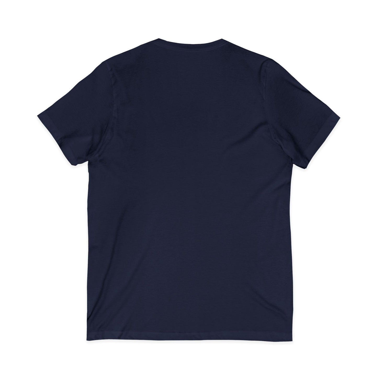 Inspirational V-Neck Tee — "I'm Still Becoming Who I Was Born To Be" - Camiseta Inspiradora com Decote V — "Ainda Estou Me Tornando Quem Nasci Para Ser"