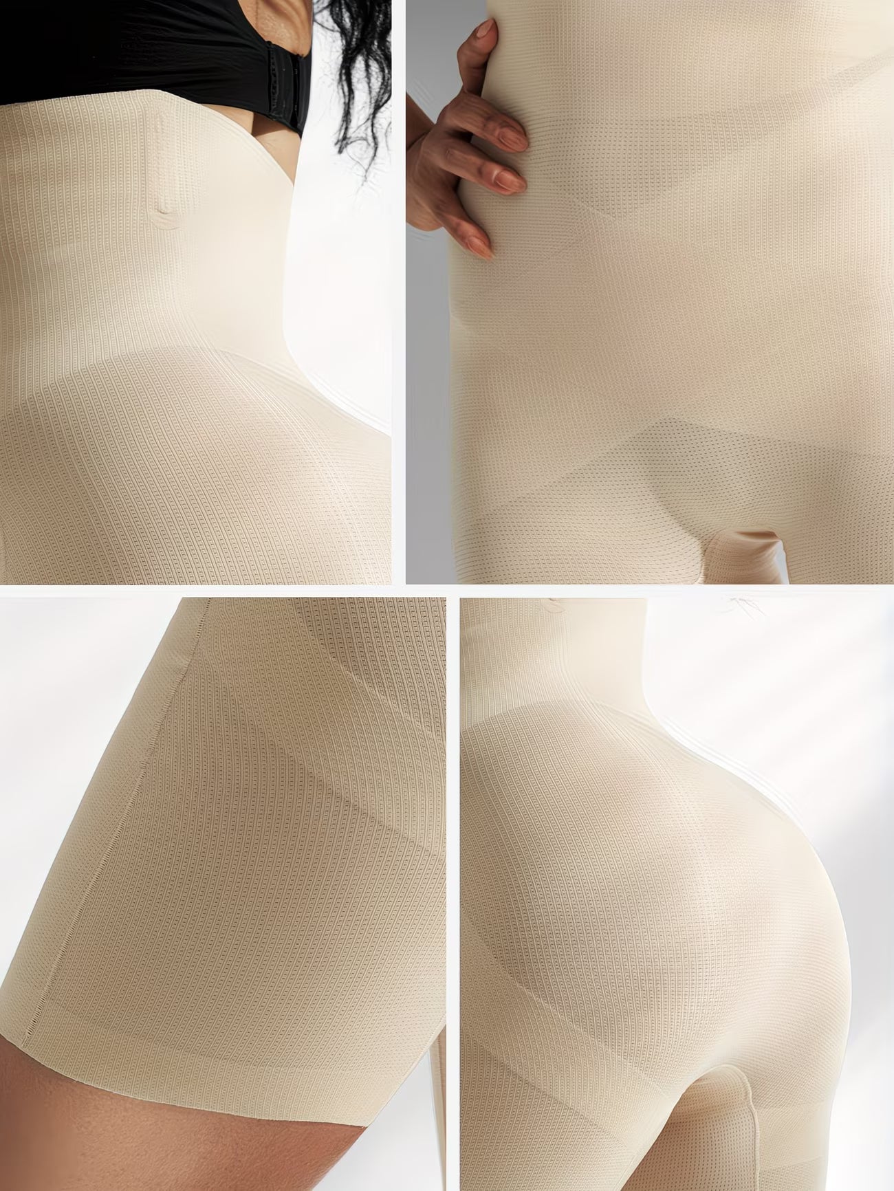 IronCurve™ Steel-Boned Shapewear Bodysuit | Double-Layer Waist Control Cross-Strap Contouring Corset