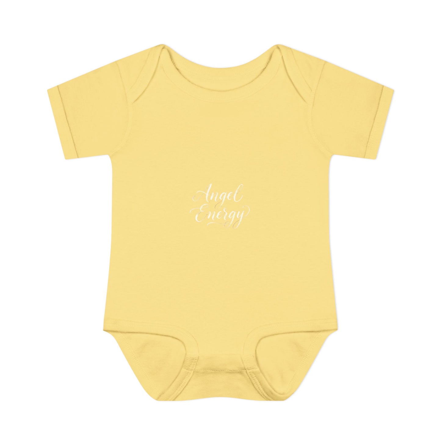 Infant Bodysuit - 'Angel Energy' Cute Baby Onesie (Newborn to 24M)