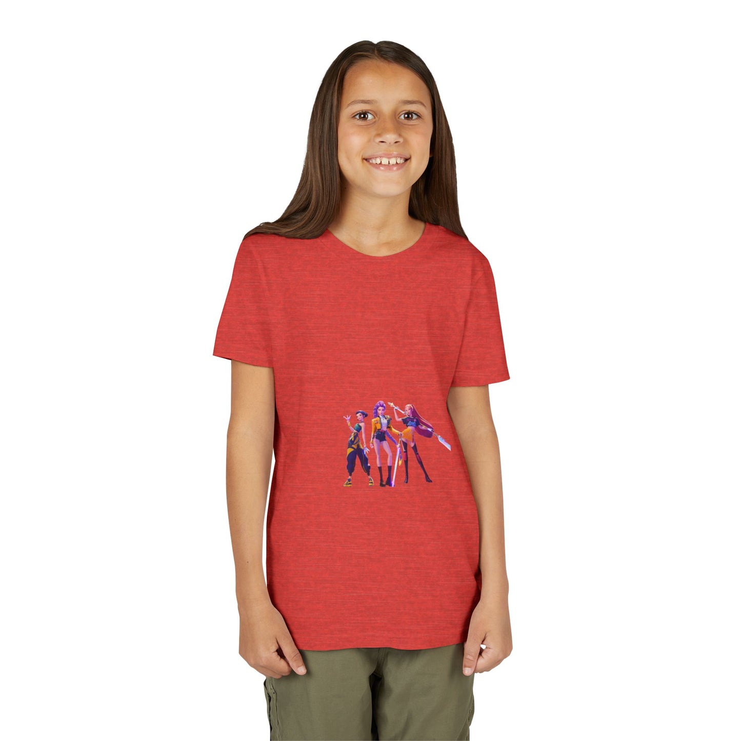 Youth Tee — Colorful Cartoon Band Kids T‑Shirt