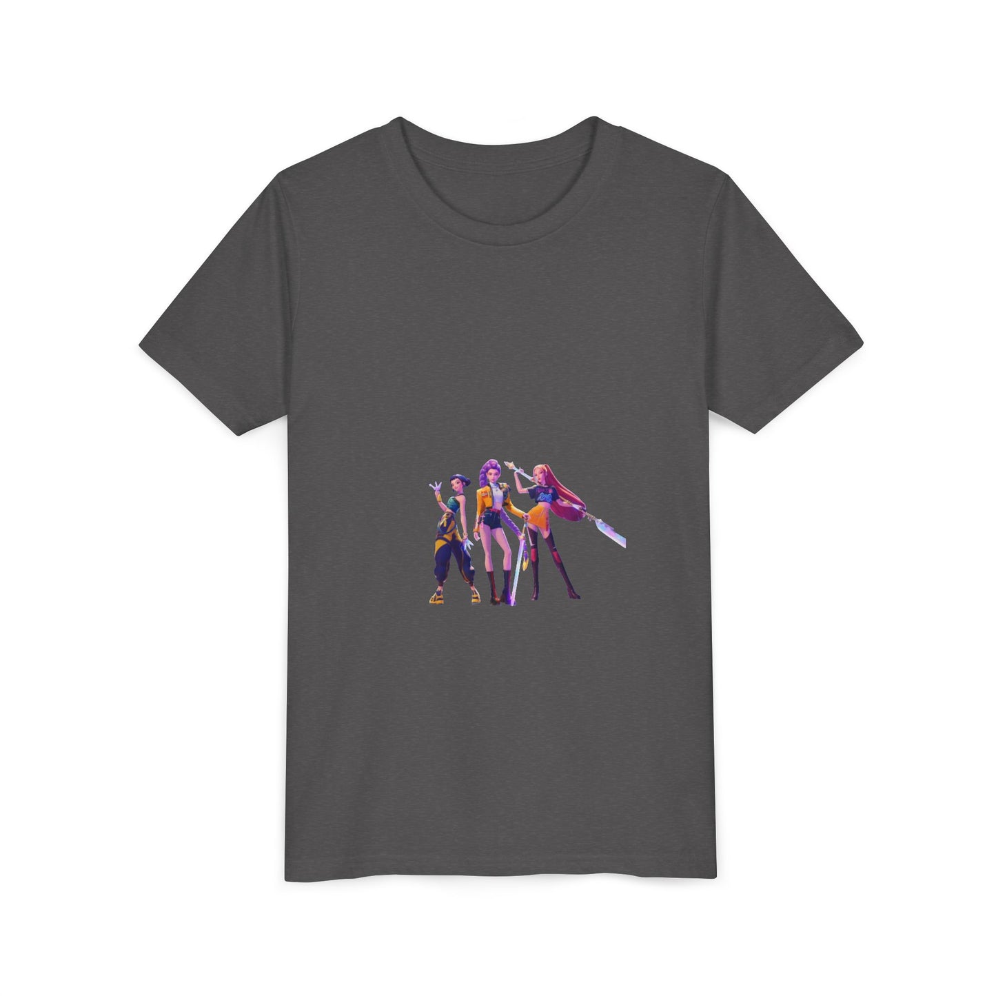 Youth Tee — Colorful Cartoon Band Kids T‑Shirt