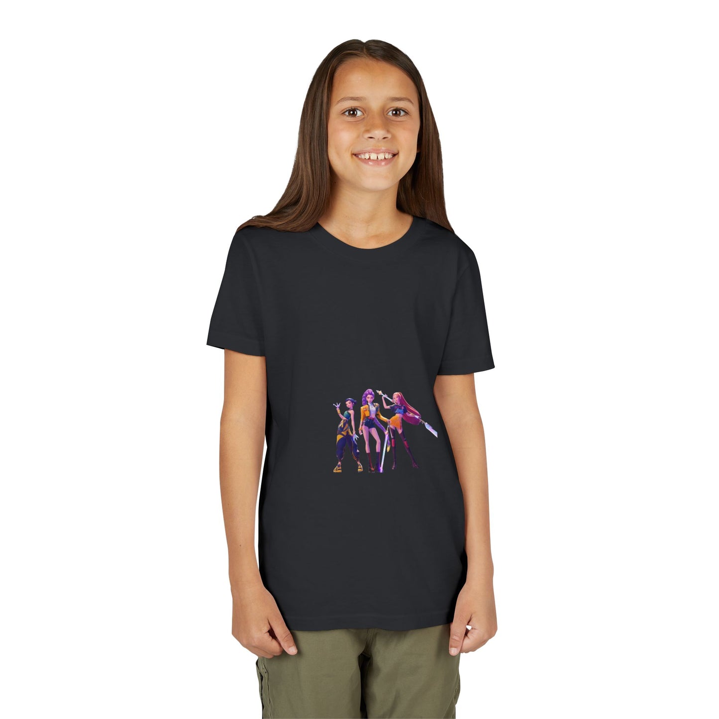 Youth Tee — Colorful Cartoon Band Kids T‑Shirt