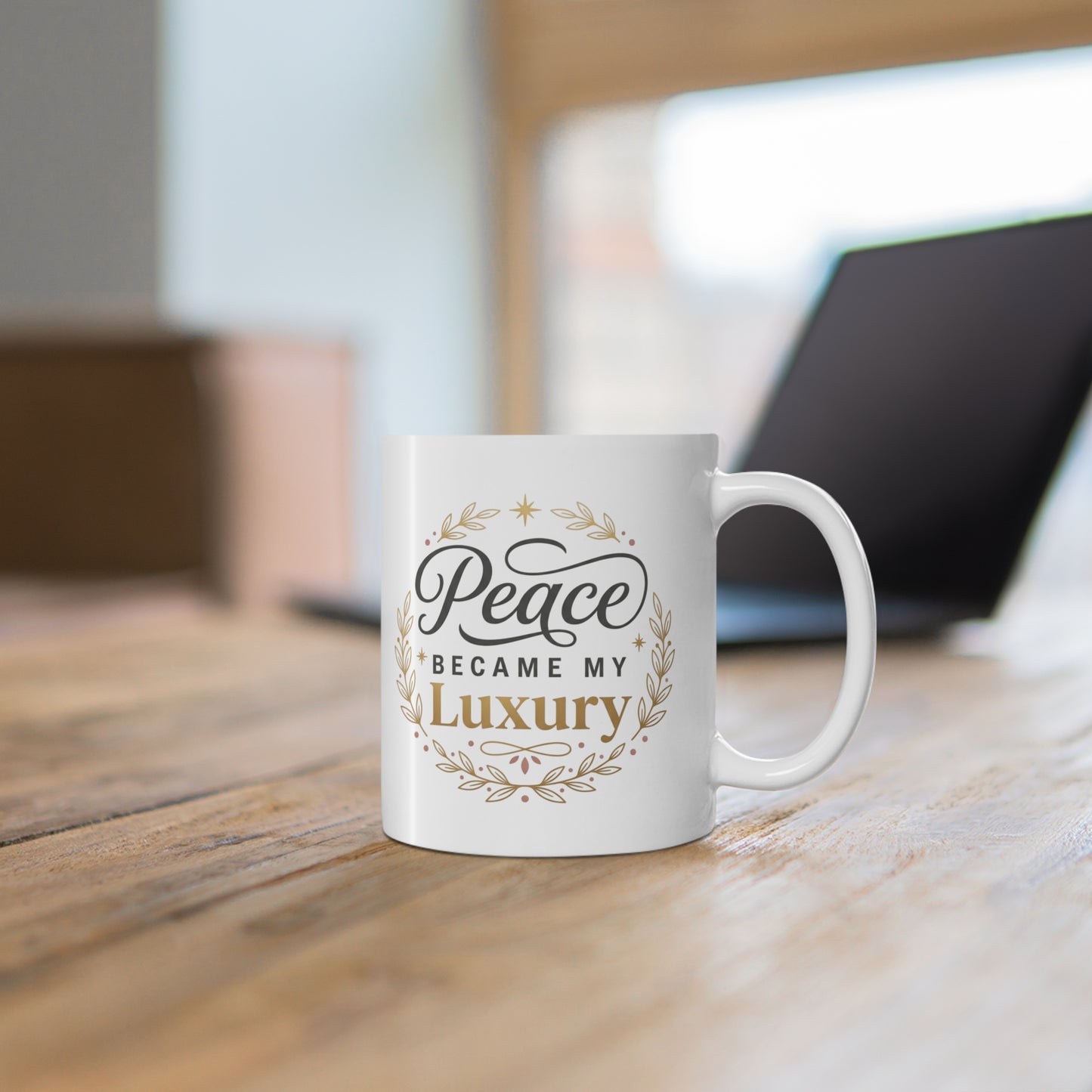 Inspirational Floral 'Be Kind to Yourself' 11oz Coffee Mug