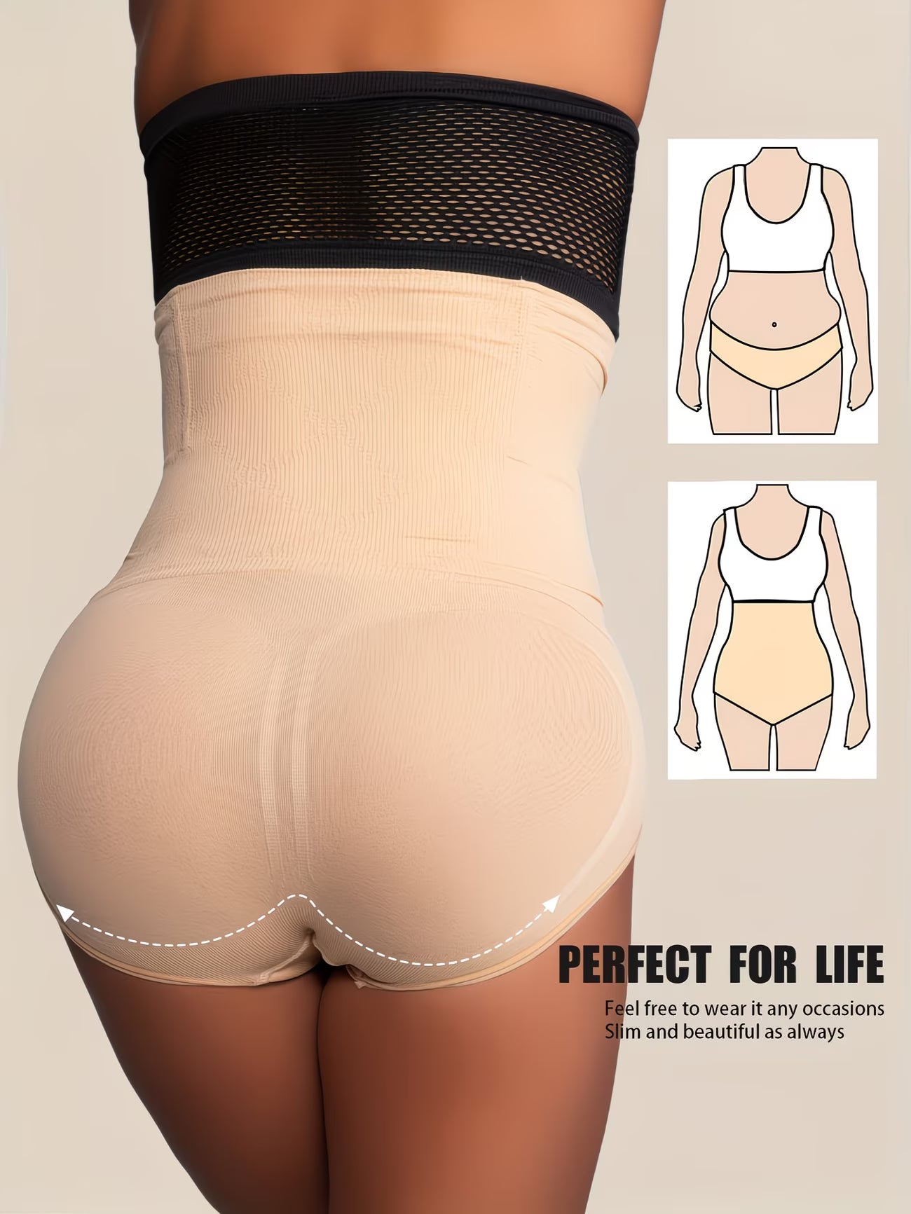 SculptLine™ High-Waisted Shapewear Leggings | Tummy Control & Butt Lift Body Shaper