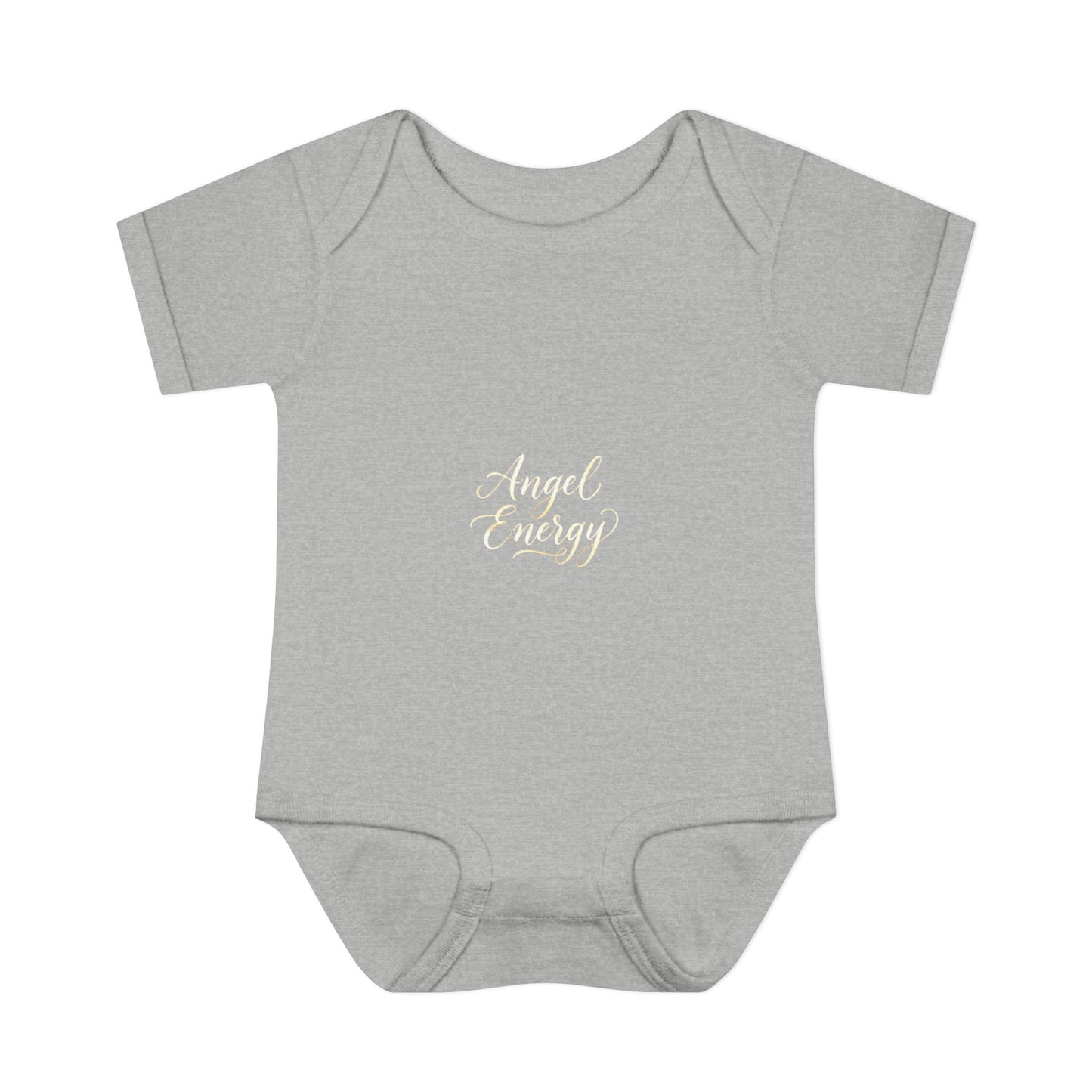 Infant Bodysuit - 'Angel Energy' Cute Baby Onesie (Newborn to 24M)