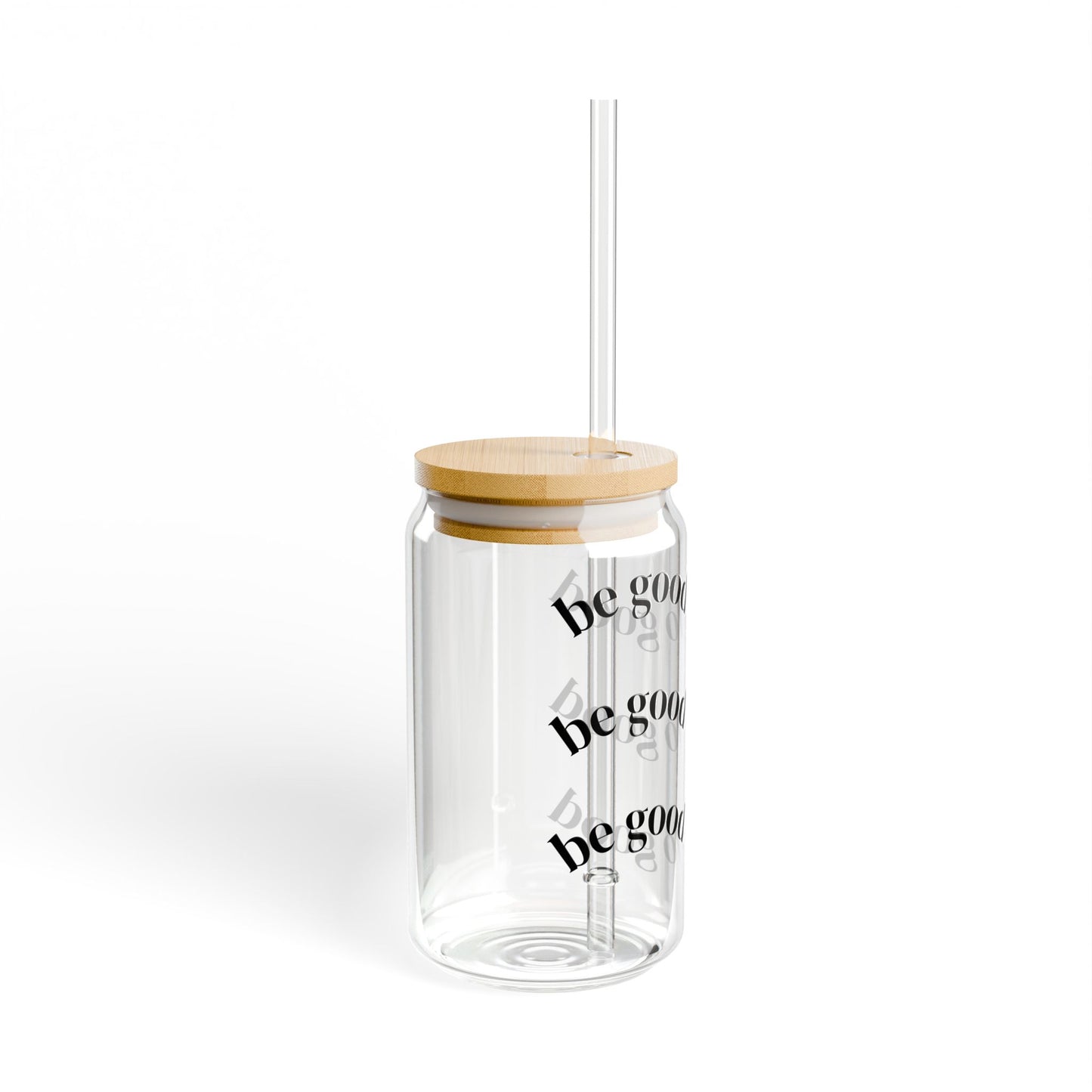 16oz Sipper Glass — Clear Drinkware Tumbler