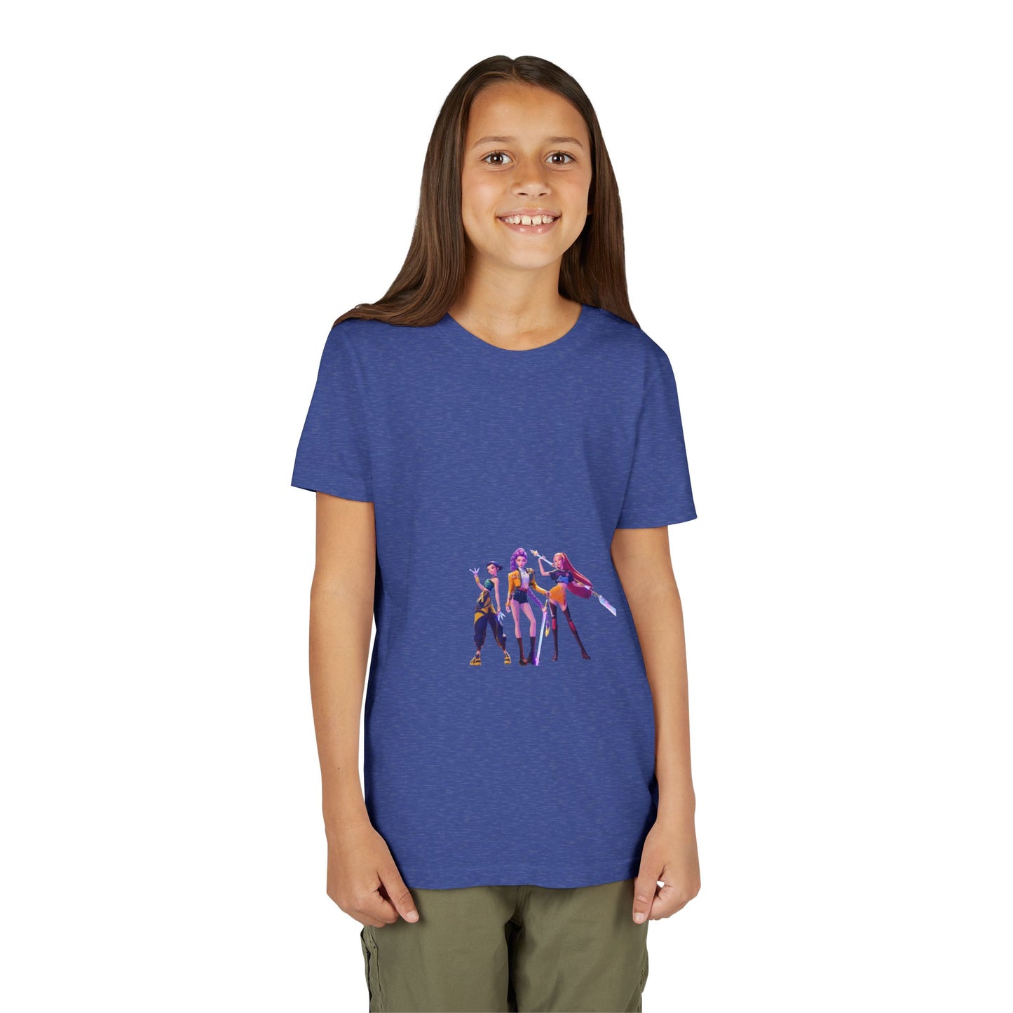Youth Tee — Colorful Cartoon Band Kids T‑Shirt