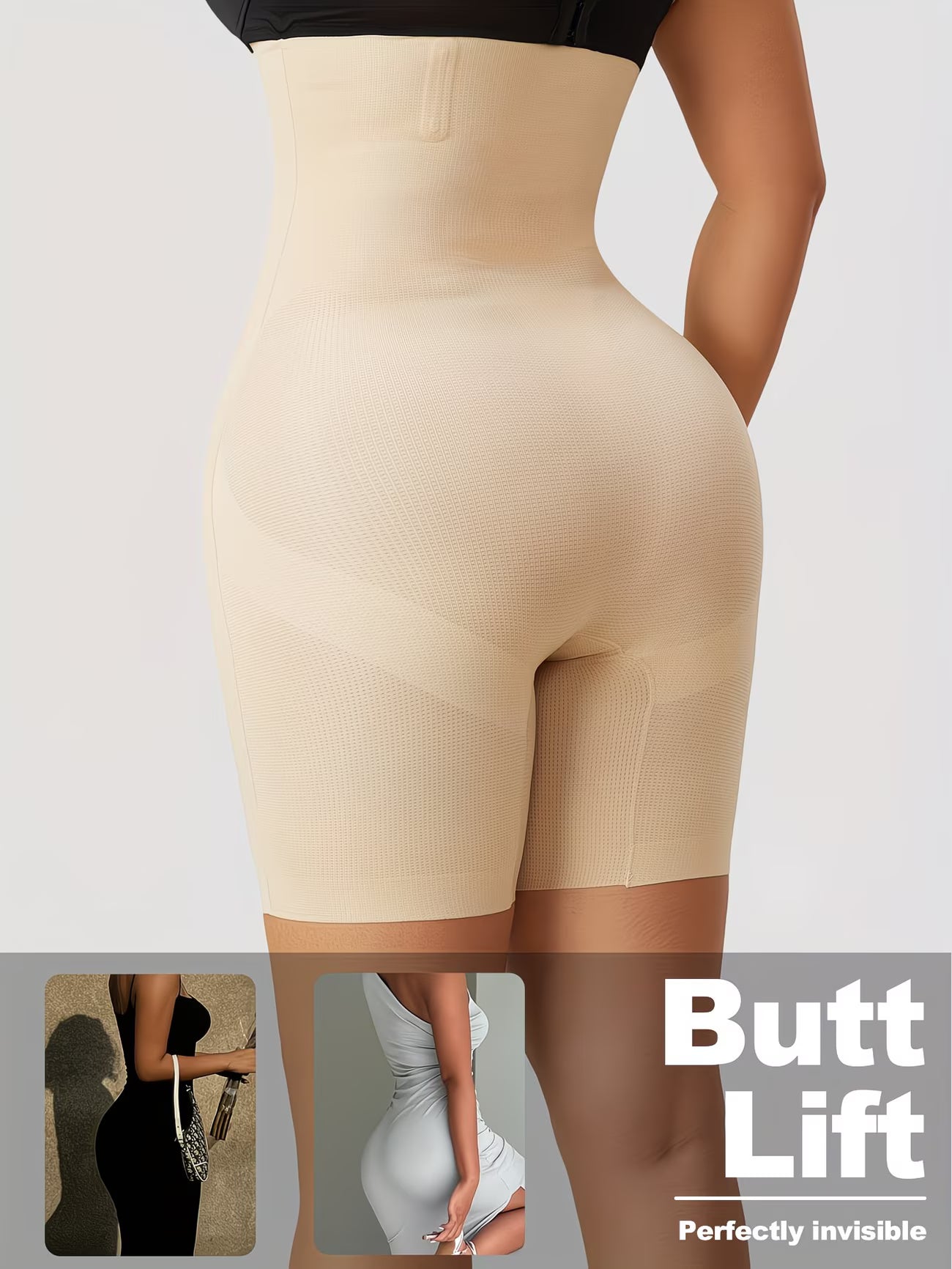 IronCurve™ Steel-Boned Shapewear Bodysuit | Double-Layer Waist Control Cross-Strap Contouring Corset