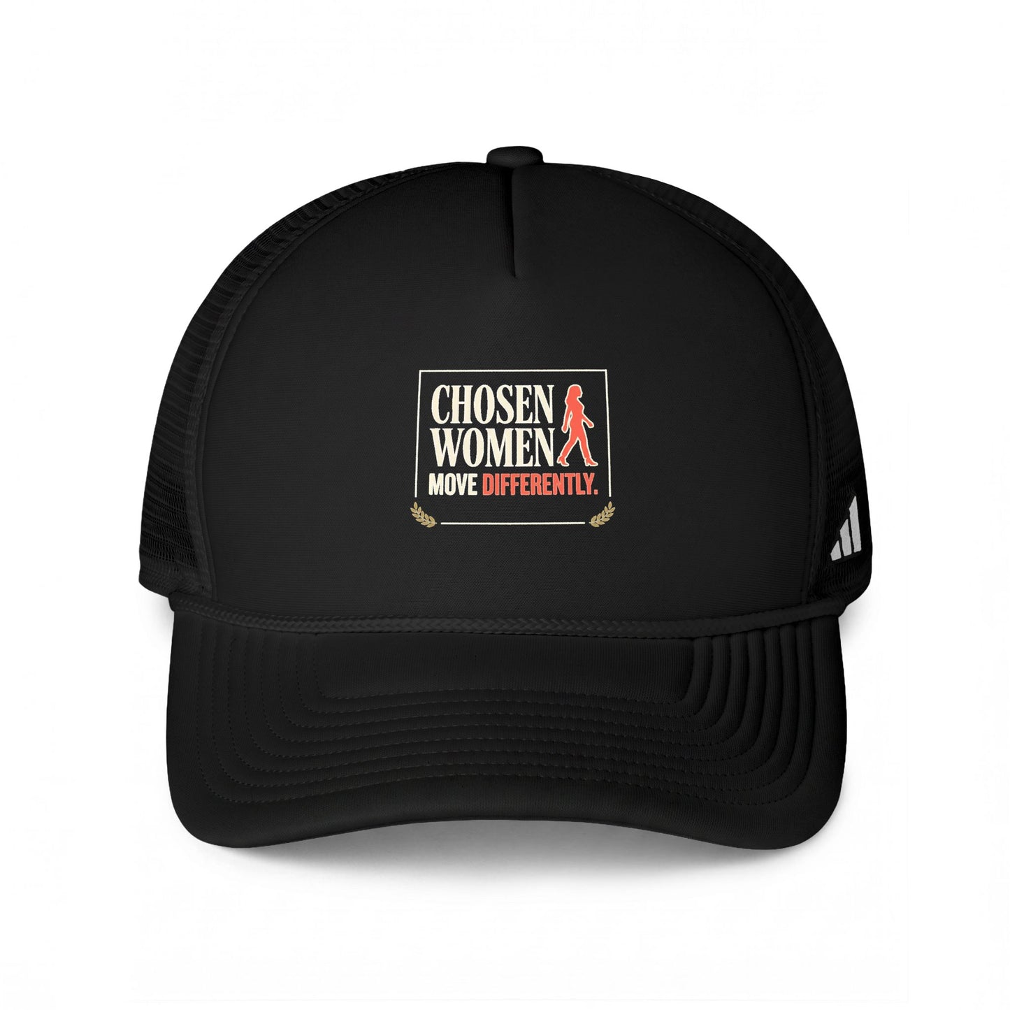 Trucker Hat — "Chosen Women Move Mysteriously" Patch Cap