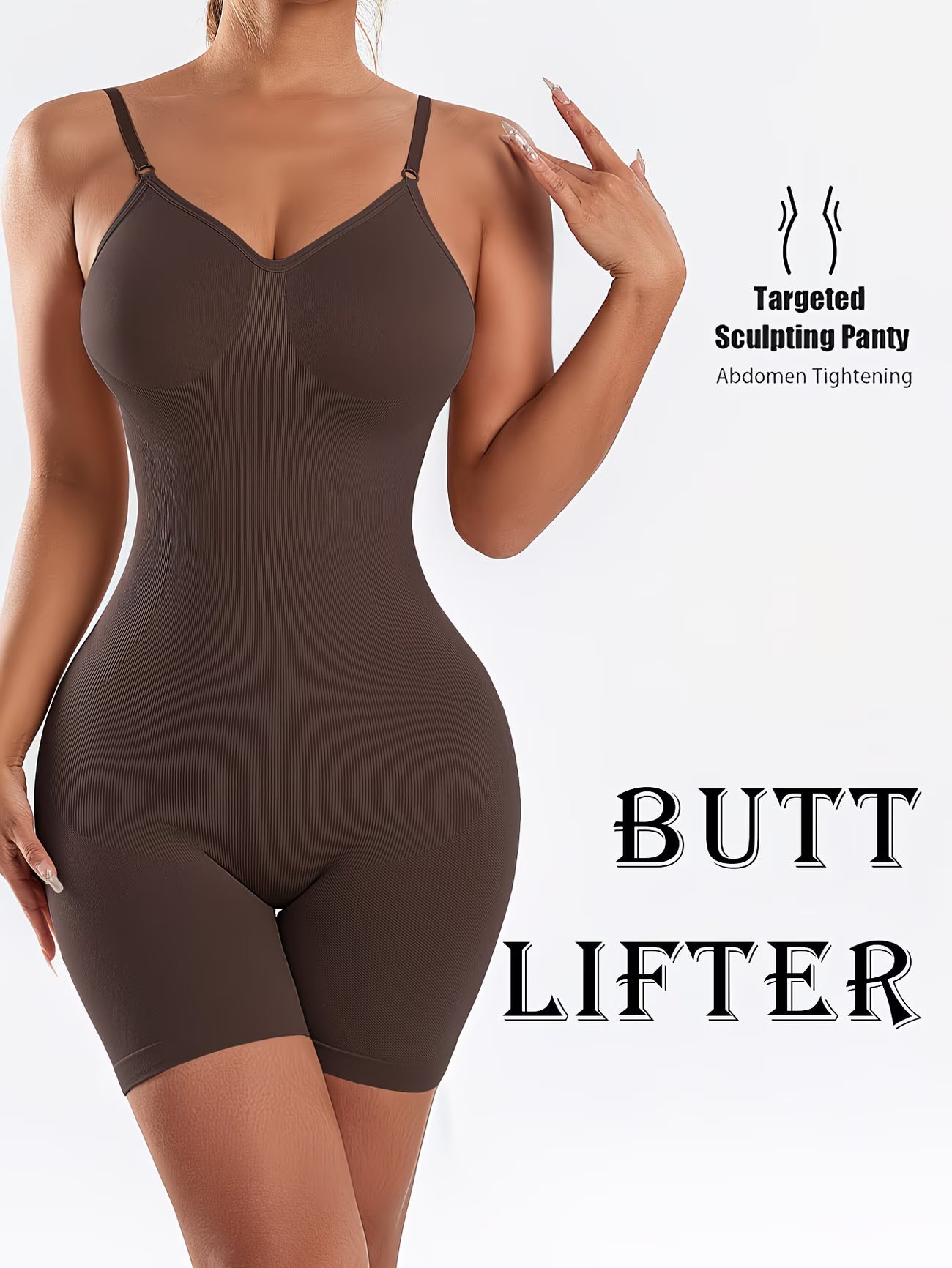 FlexSculpt™ Seamless Backless Yoga Bodysuit | Tummy Control Butt Lift Active Shapewear for Fitness & Daily Wear