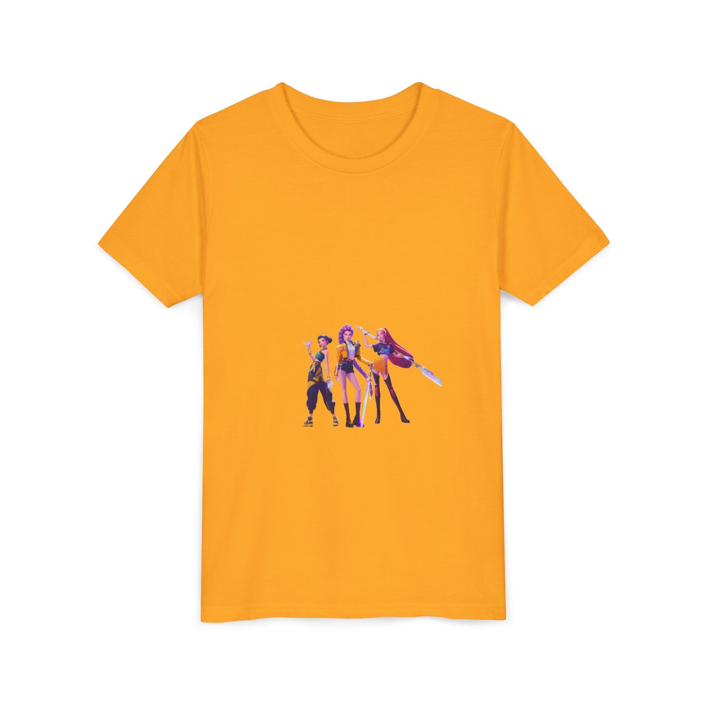 Youth Tee — Colorful Cartoon Band Kids T‑Shirt