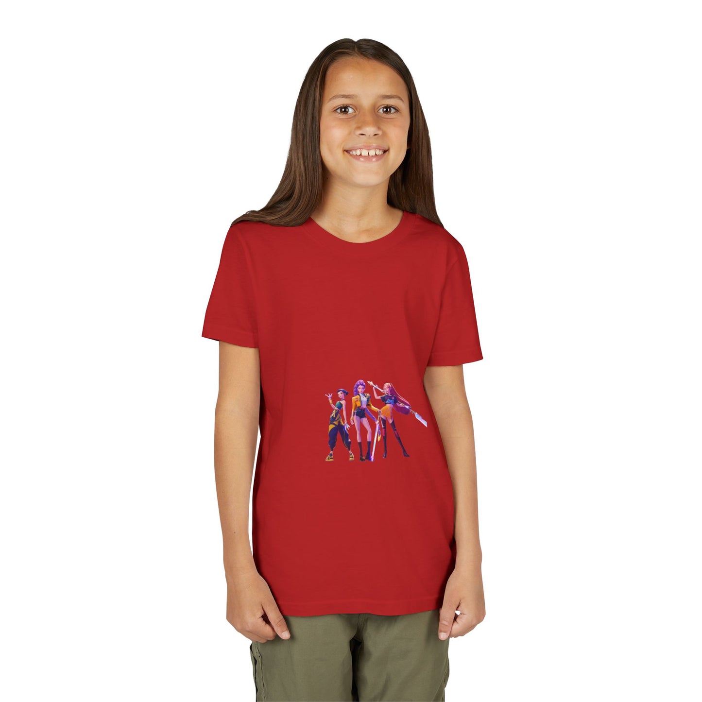 Youth Tee — Colorful Cartoon Band Kids T‑Shirt
