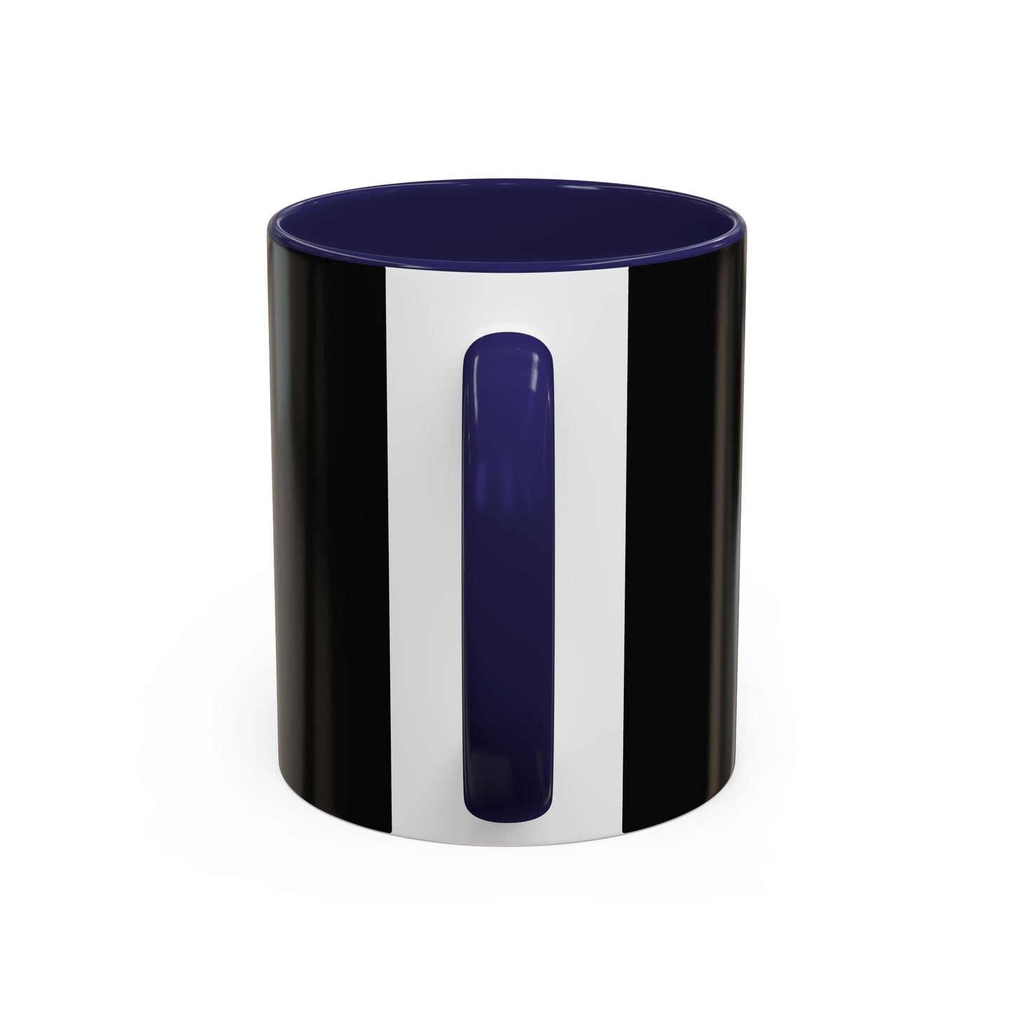 Caneca de café - Caneca inspiradora com detalhes pretos "Meu Brilho É Meu Próprio Negócio" (11/15 onças)