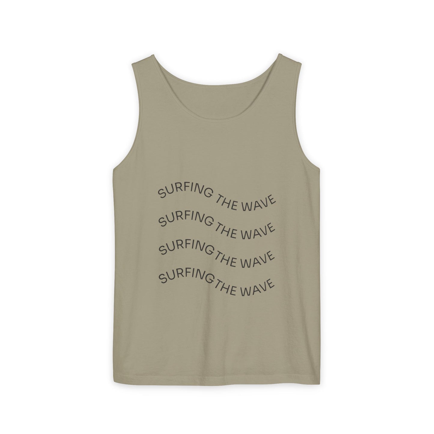 Unisex Garment-Dyed Tank Top - Regata Unissex Tingida em Peça