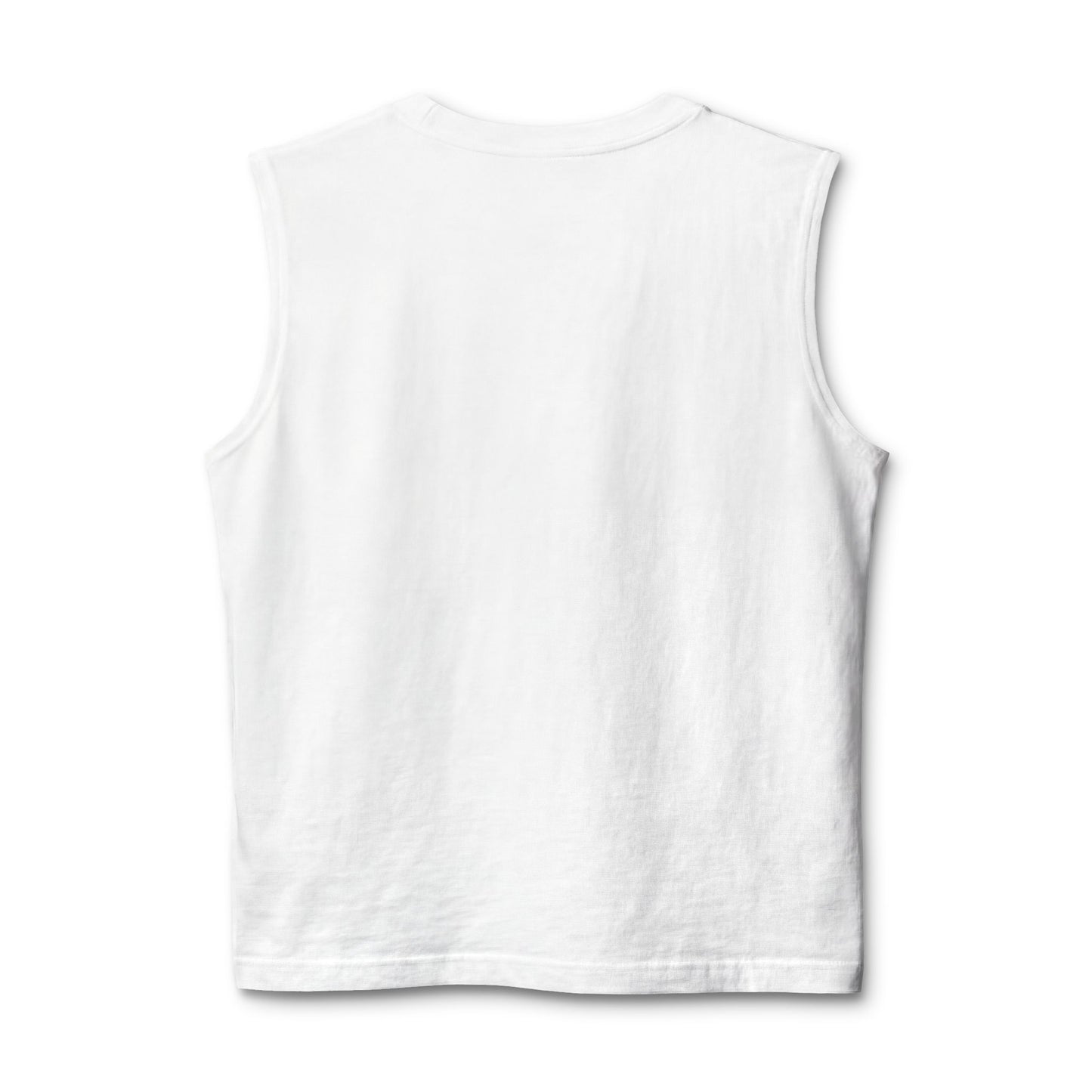 Palm Sunset Muscle Tank — Retro Beach Graphic Tank Top
