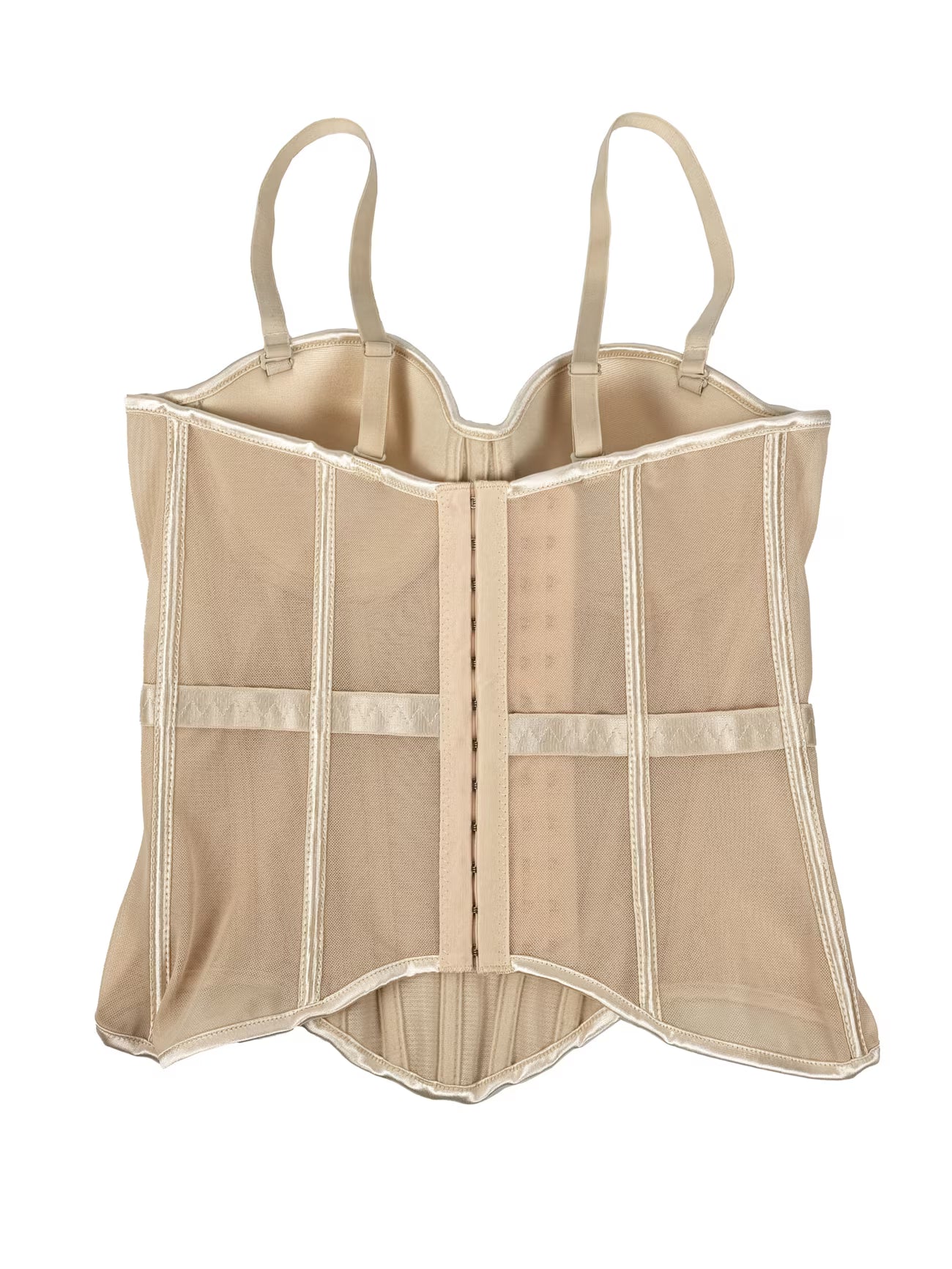 LuxeMesh™ Boned Corset Top | Elegant Sheer Mesh Tube Corset for Women