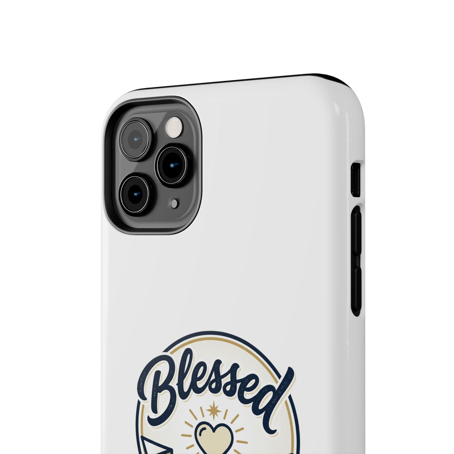 Blessed Beyond Logic Tough Phone Case — Inspirational Christian Phone Cover