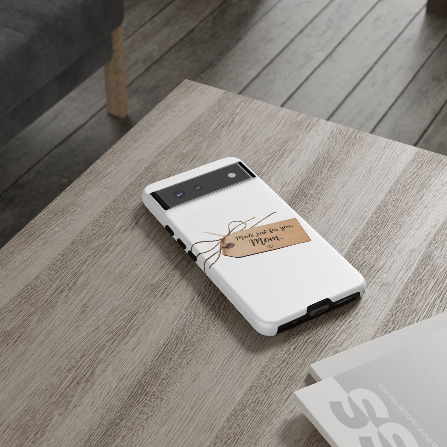 Mom Gift Phone Case — "Made Just for You, Mom" Tough Protective Cover