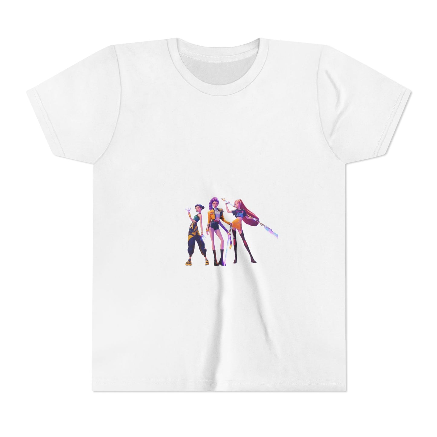 Youth Tee — Colorful Cartoon Band Kids T‑Shirt