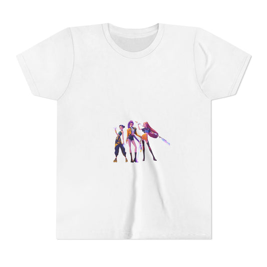 Youth Tee — Colorful Cartoon Band Kids T‑Shirt