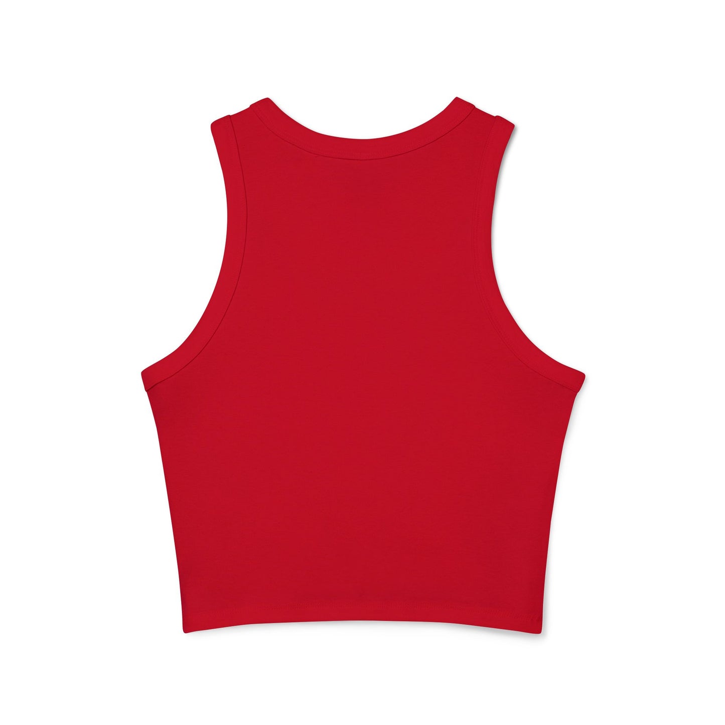 GRL Power Tank Top — Feminist Pink Fist Crop Racerback