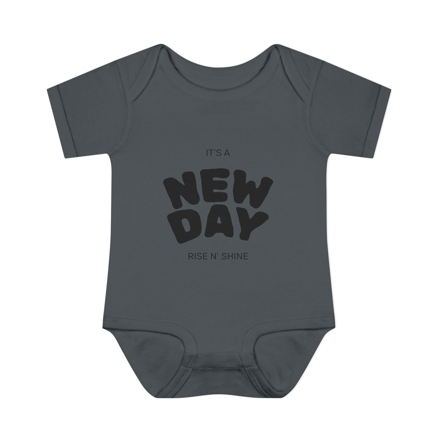 Infant Bodysuit "It's a New Day — Rise N' Shine" Baby Onesie