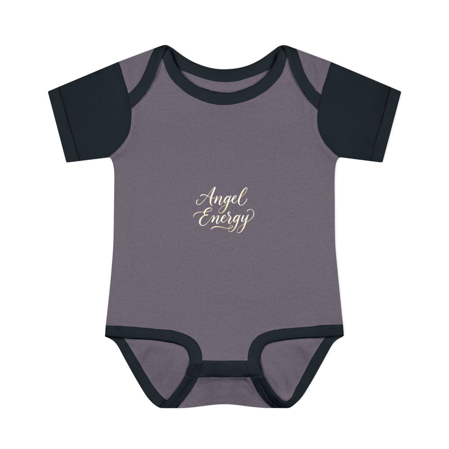 Infant Bodysuit - 'Angel Energy' Cute Baby Onesie (Newborn to 24M)