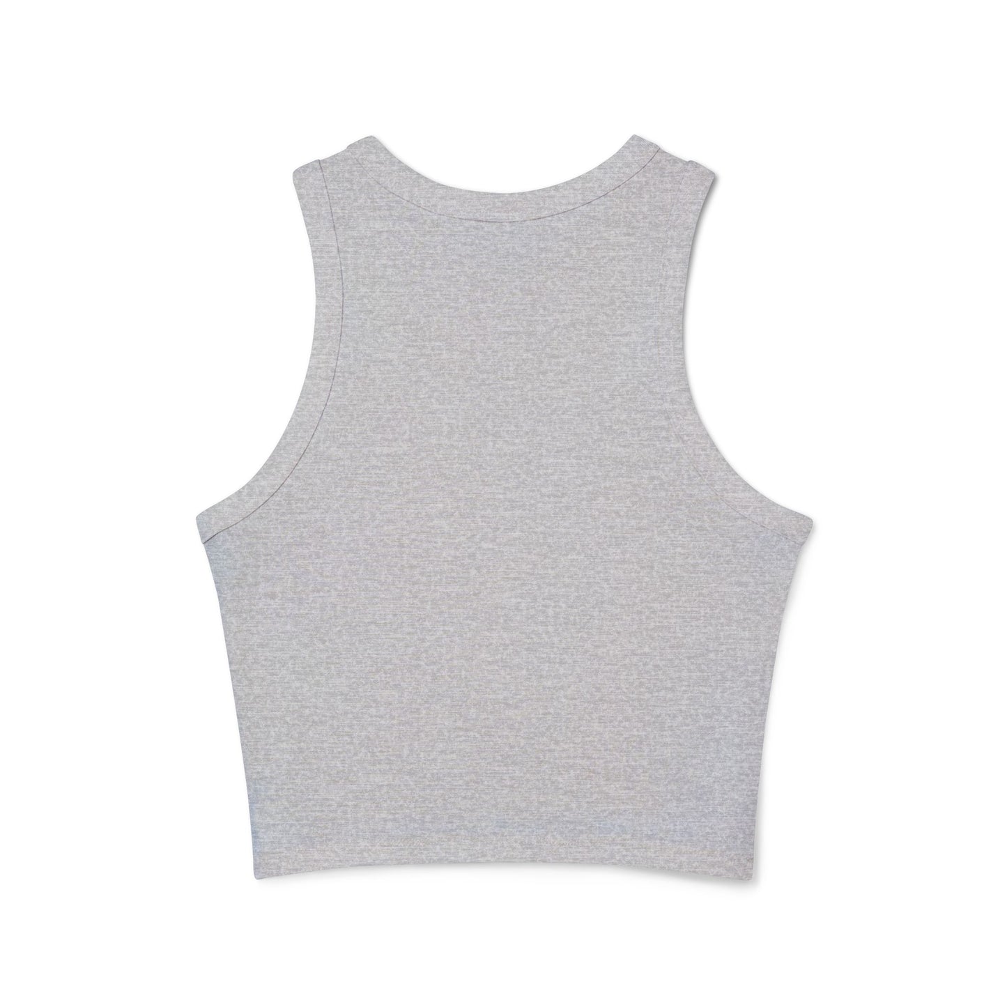 GRL Power Tank Top — Feminist Pink Fist Crop Racerback