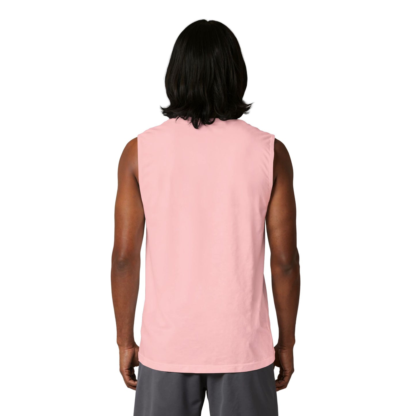 Midnight Run Muscle Tank — Retro Neon Running Tank Top