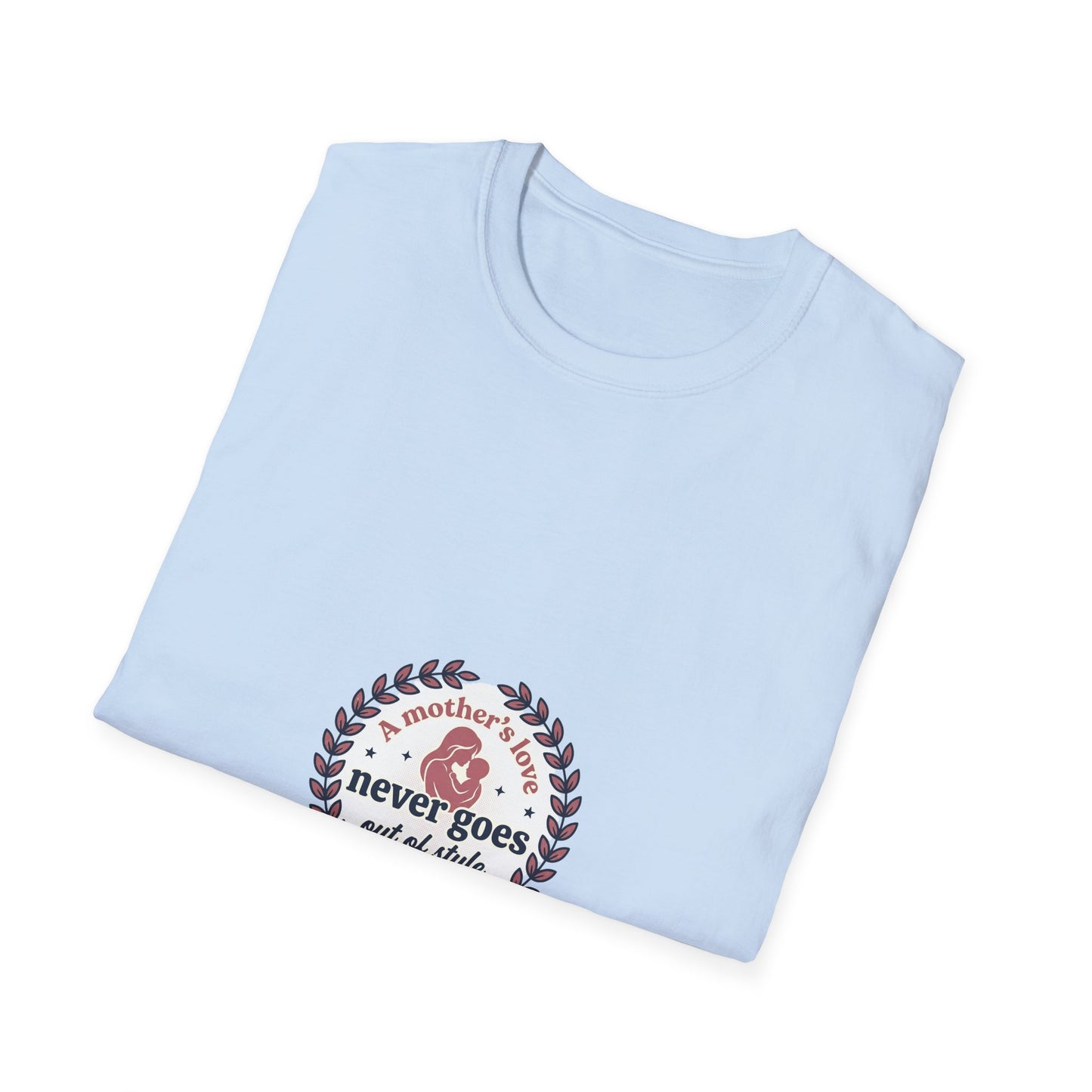 Love Never Goes Out of Style Retro Rose T-Shirt - Camiseta "O Amor Nunca Sai de Moda" – Rosa Retrô