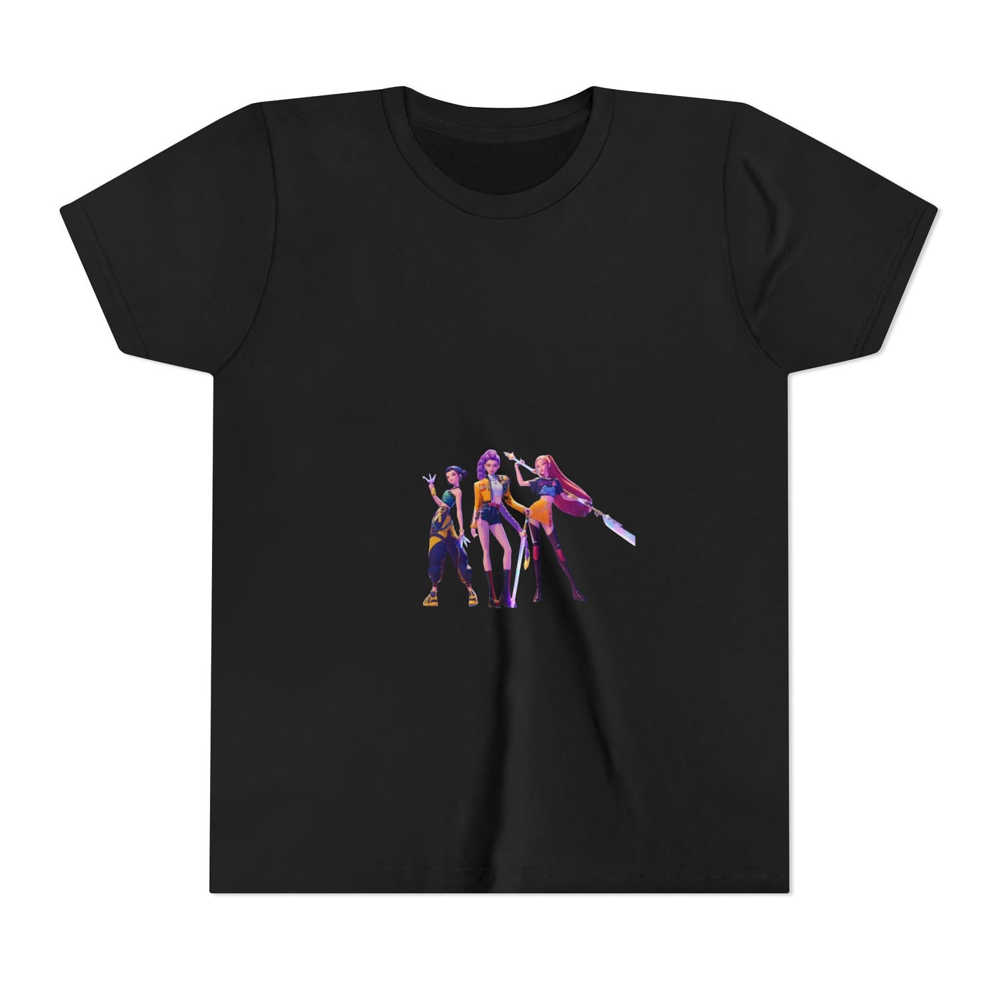 Youth Tee — Colorful Cartoon Band Kids T‑Shirt