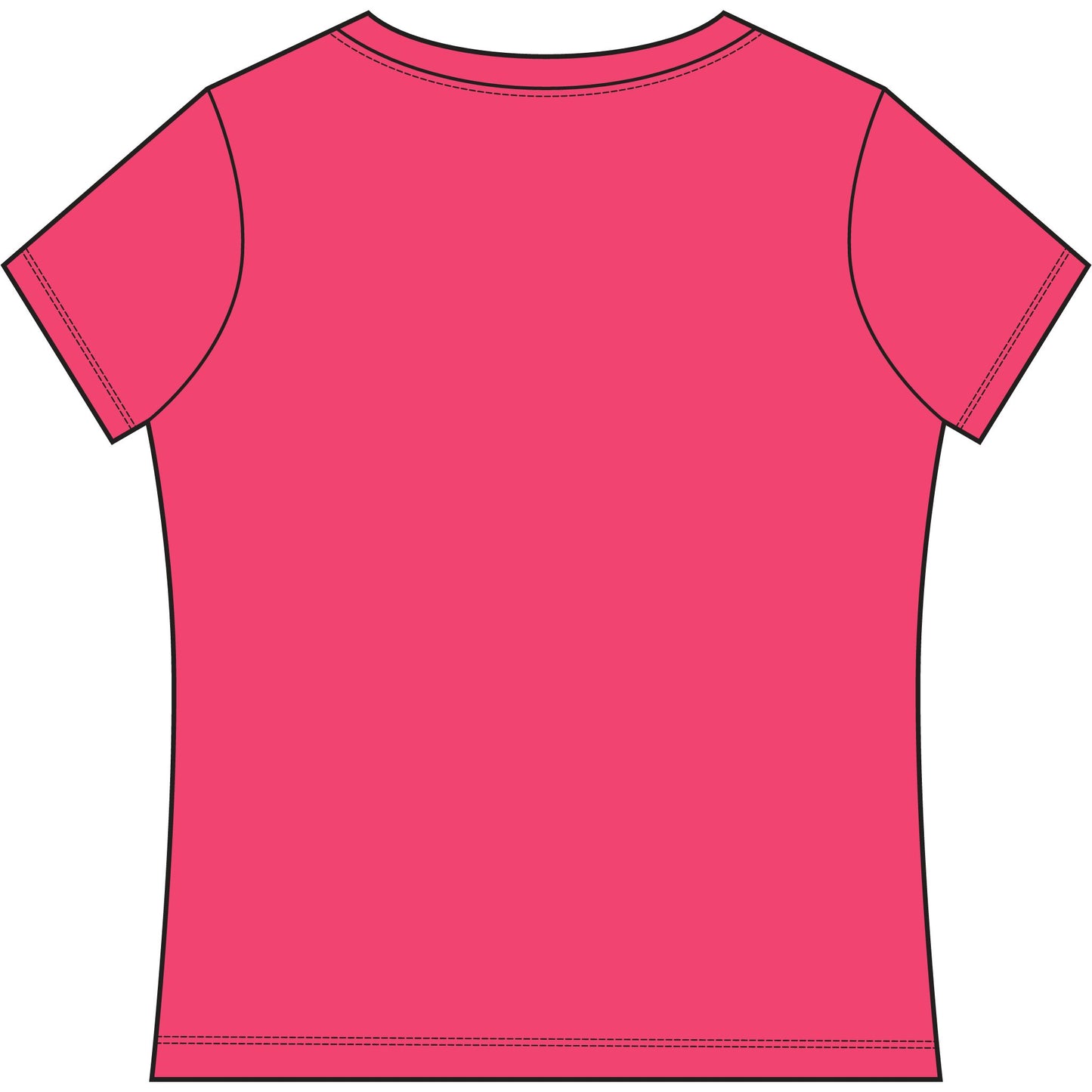 Women's Game V-Neck Tee — Women's Game Graphic V-Neck