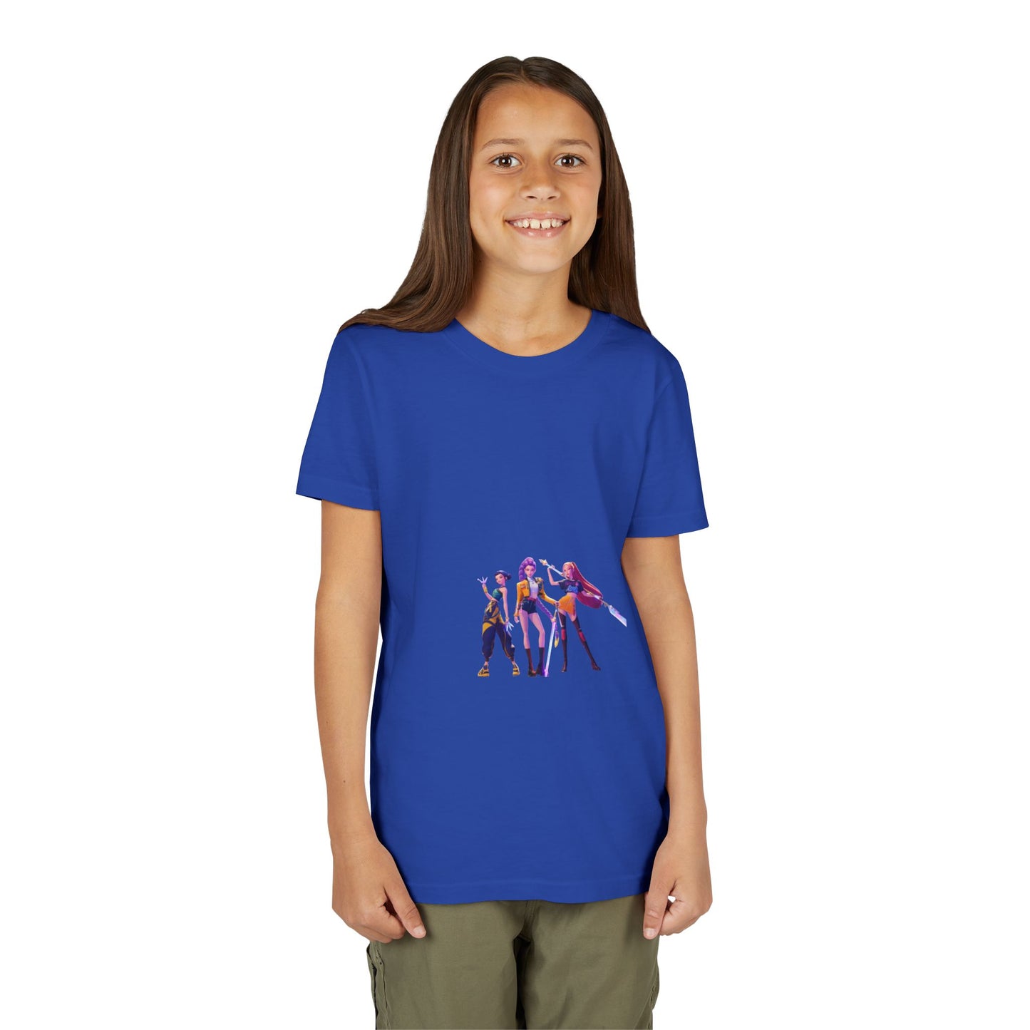 Youth Tee — Colorful Cartoon Band Kids T‑Shirt