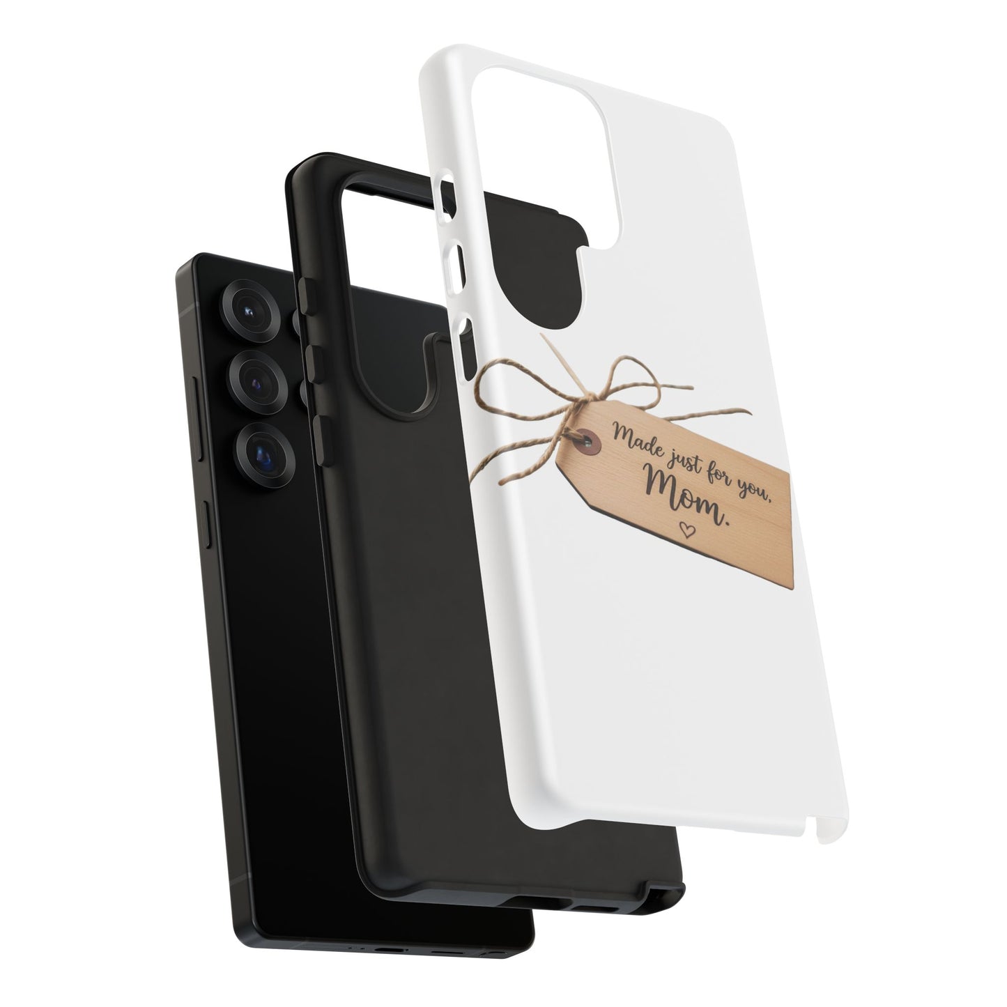 Mom Gift Phone Case — "Made Just for You, Mom" Tough Protective Cover