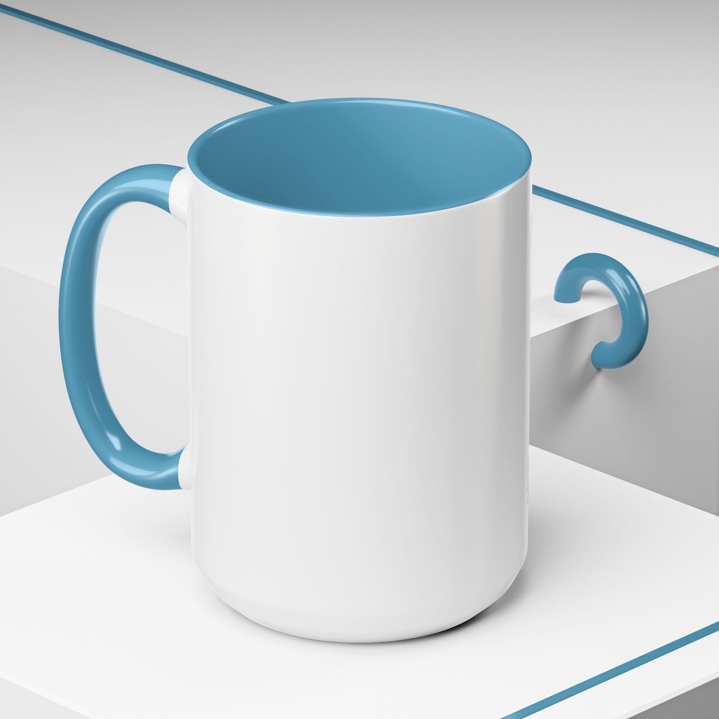 Boundaries Are Beautiful Accent Coffee Mug — Inspirational Self-Care Coffee Cup (11/15oz)