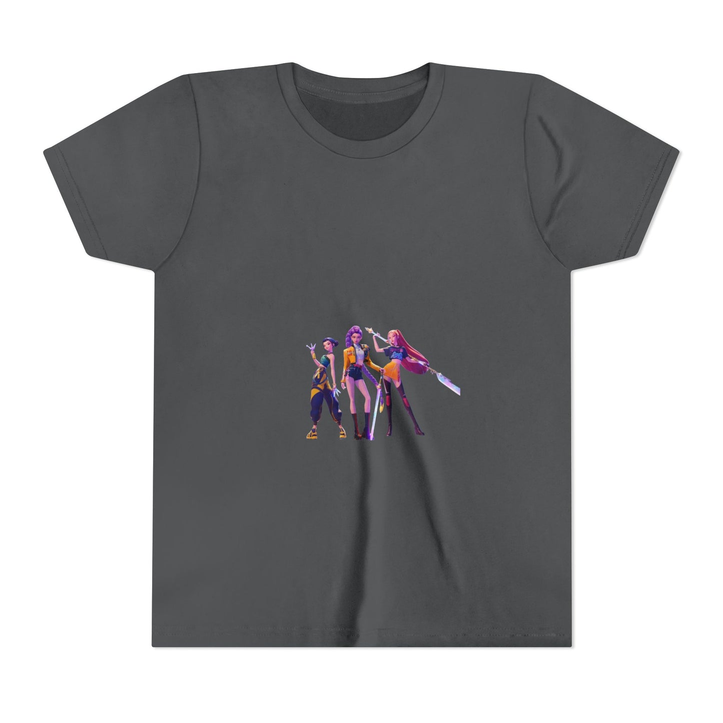 Youth Tee — Colorful Cartoon Band Kids T‑Shirt